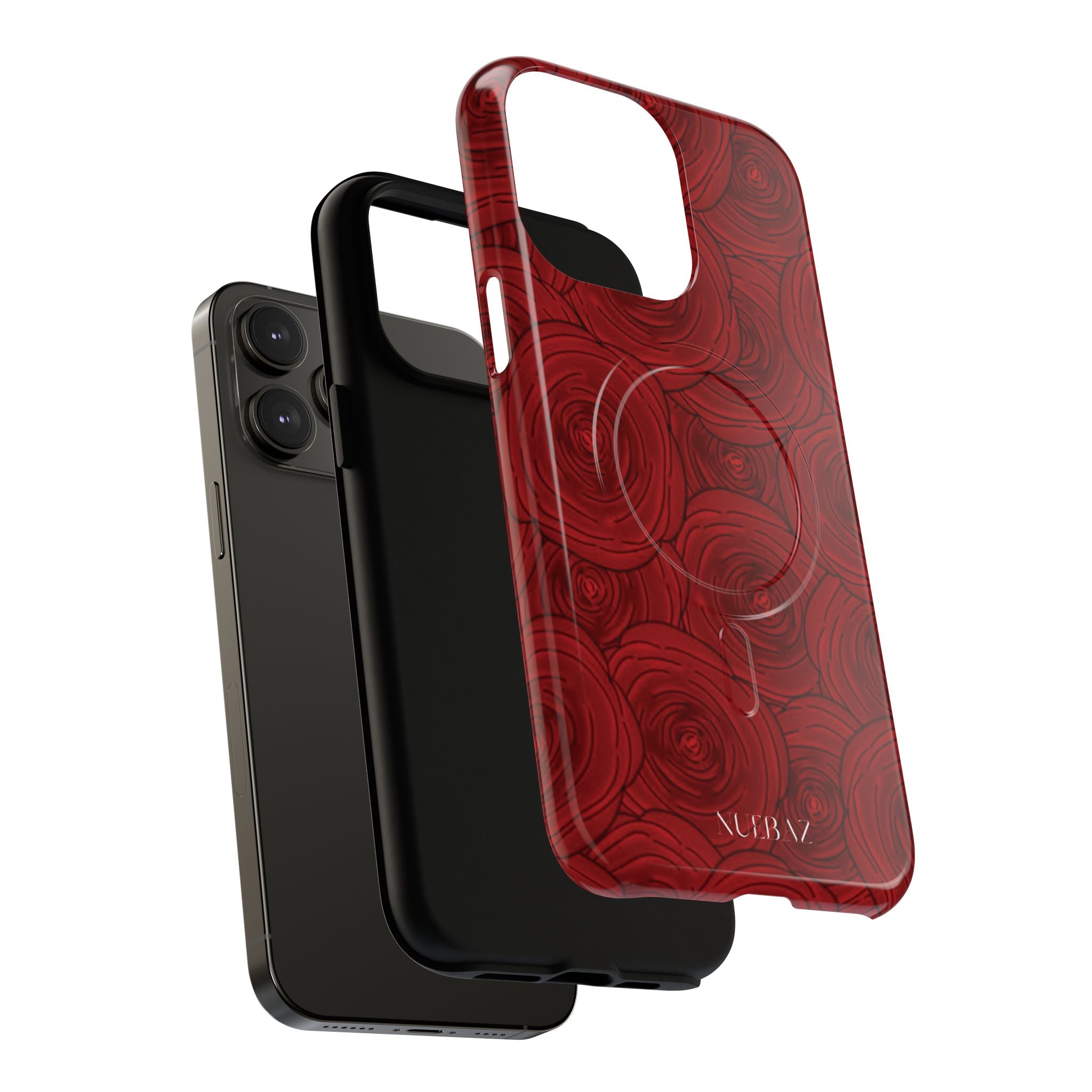 Red Rose Tough Magnetic Phone Case