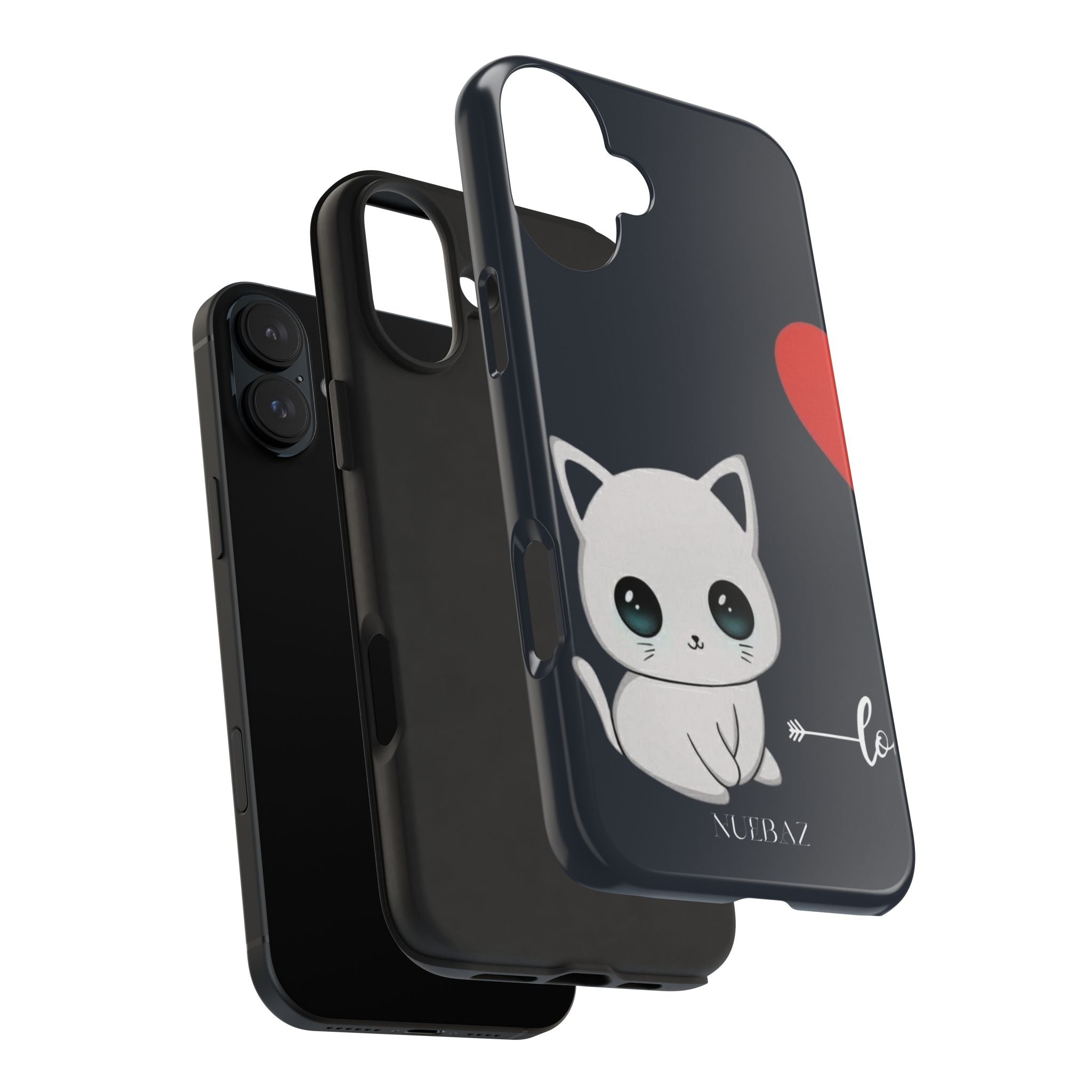 Cute Cat Love Phone Case (Couple Phone Case)