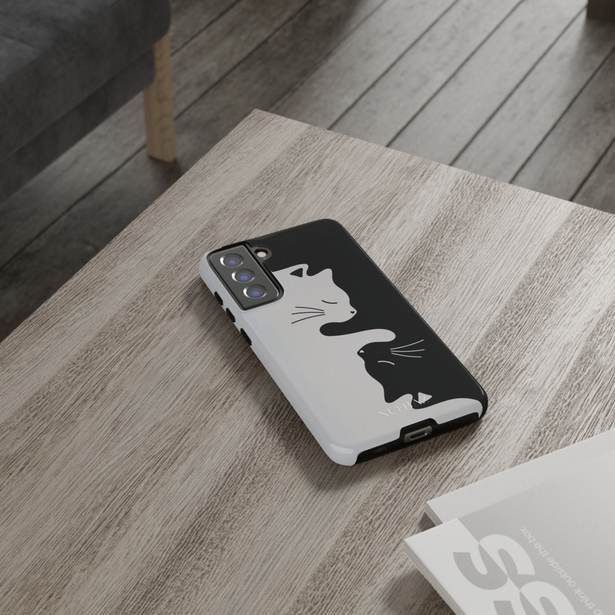 Black & White Cat Phone Case