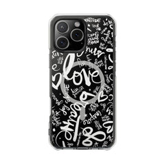 Love & Gratitude Clear Magnetic Phone Case