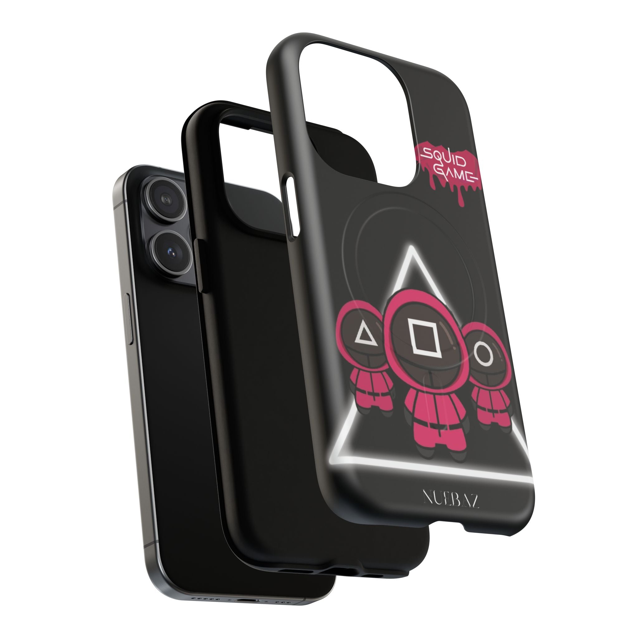 Squid Game Black Tough Magnetic Phone Case