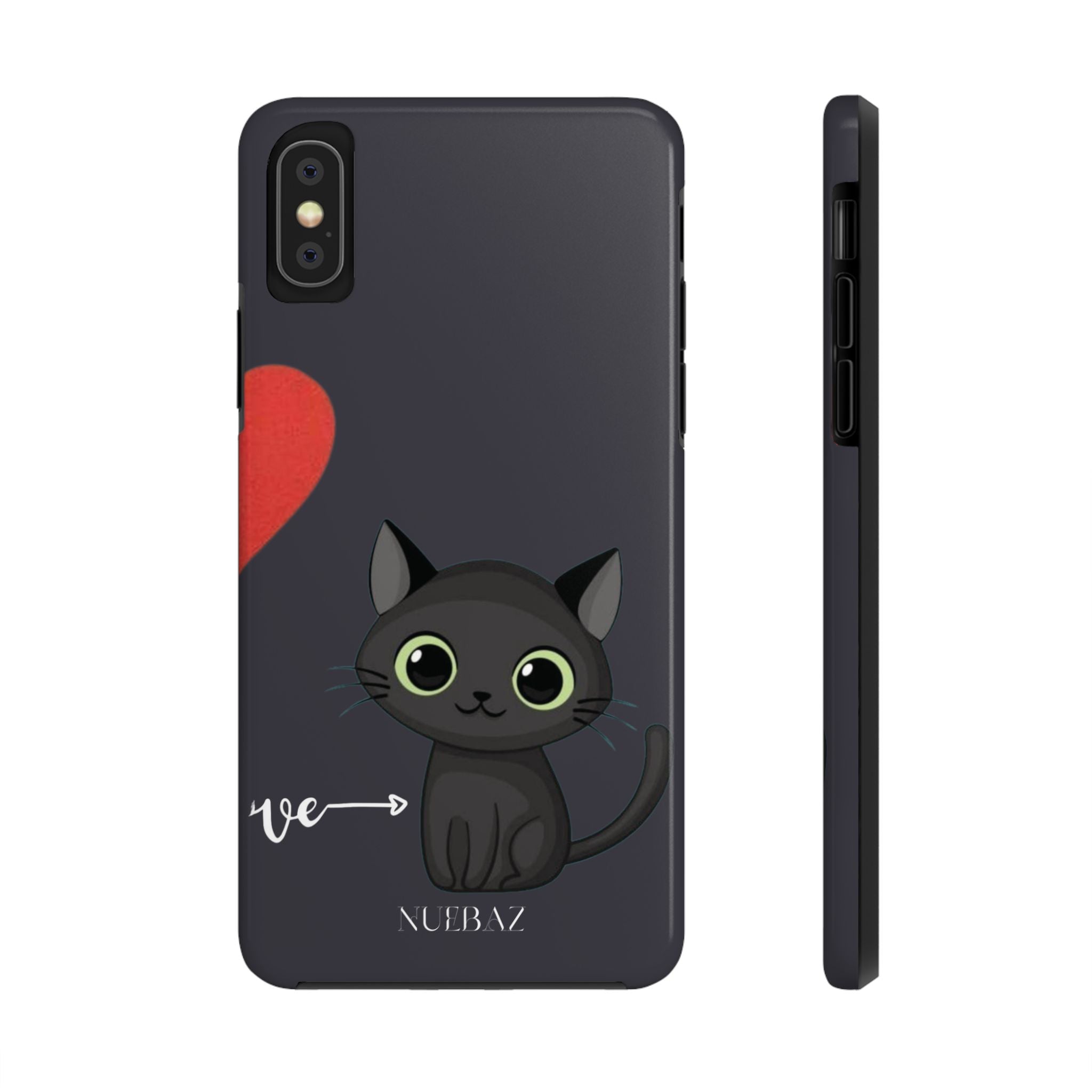 Cute Cat Love Tough Phone Case (Couple Phone Case)