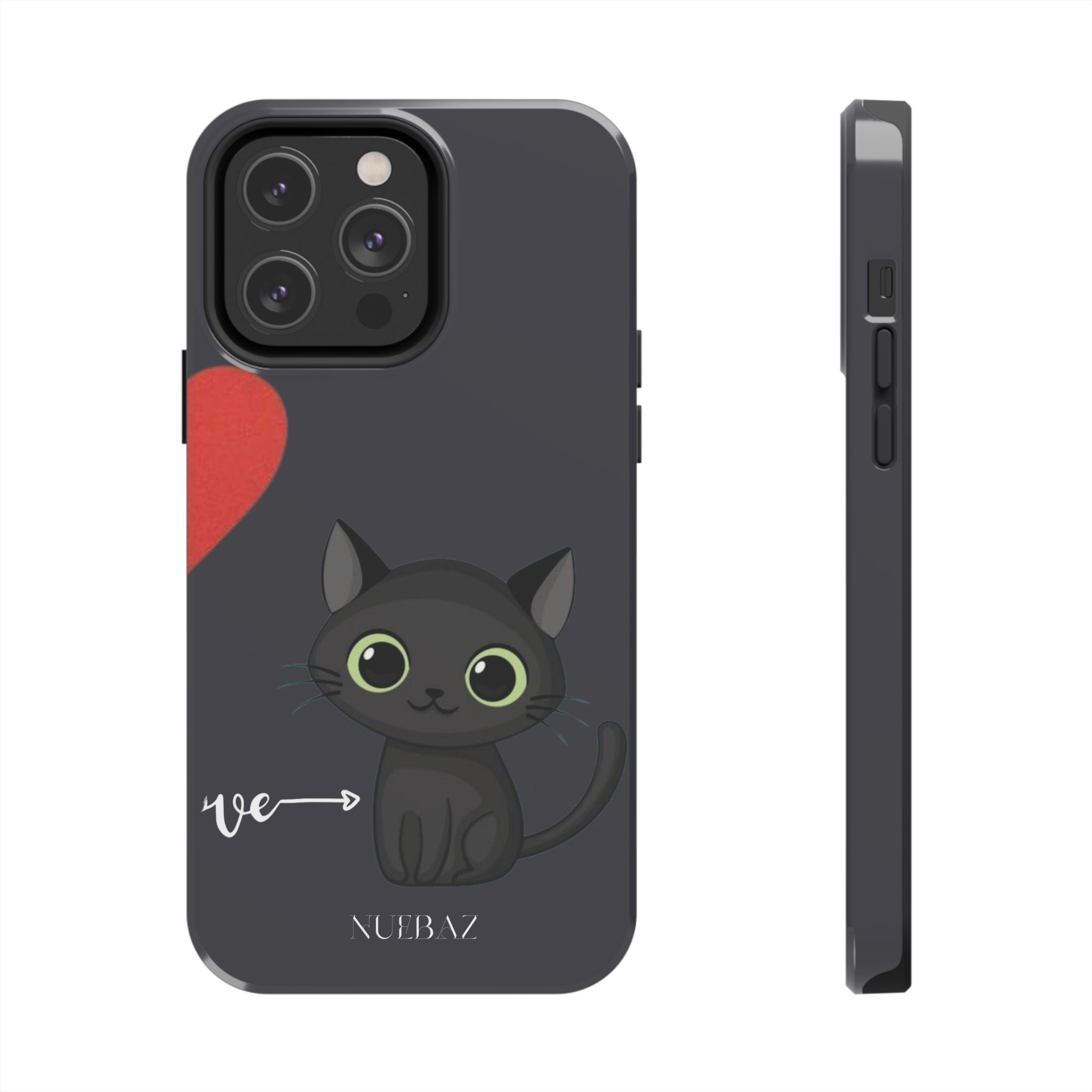 Cute Cat Love Tough Phone Case (Couple Phone Case)