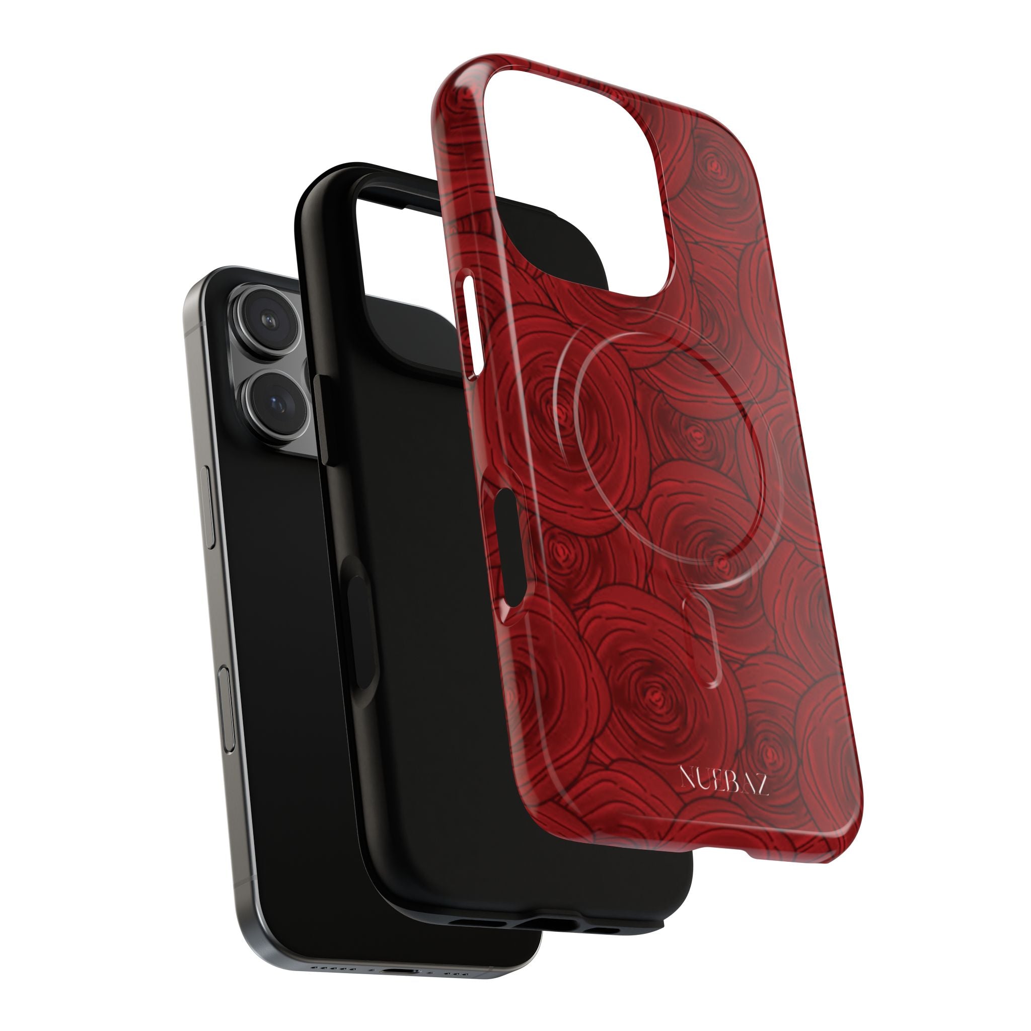 Red Rose Tough Magnetic Phone Case