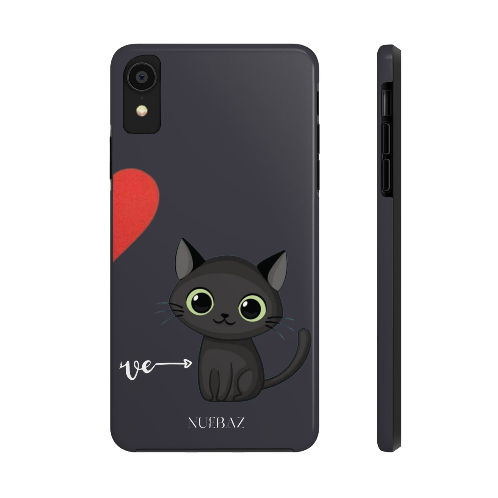 Cute Cat Love Tough Phone Case (Couple Phone Case)