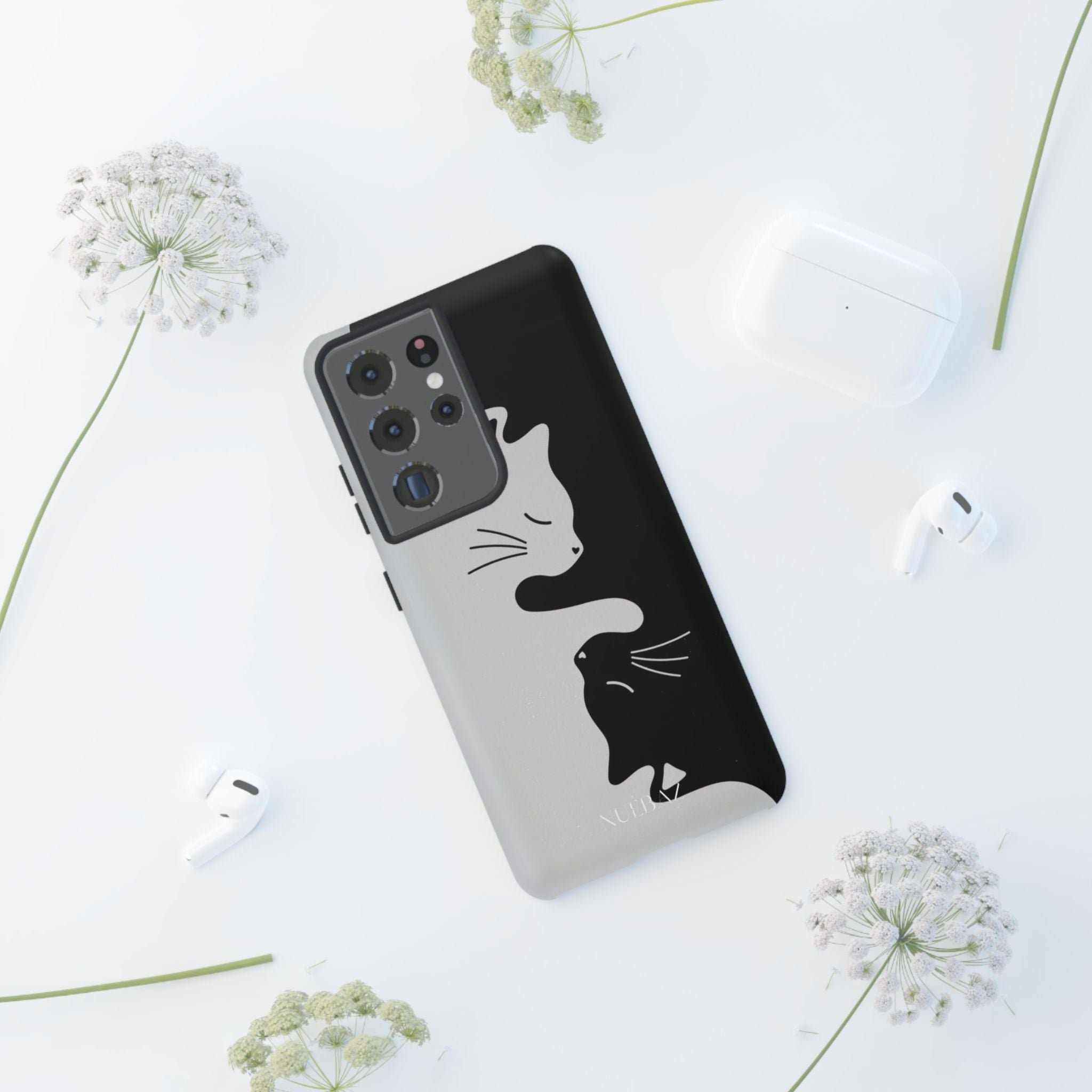 Black & White Cat Phone Case