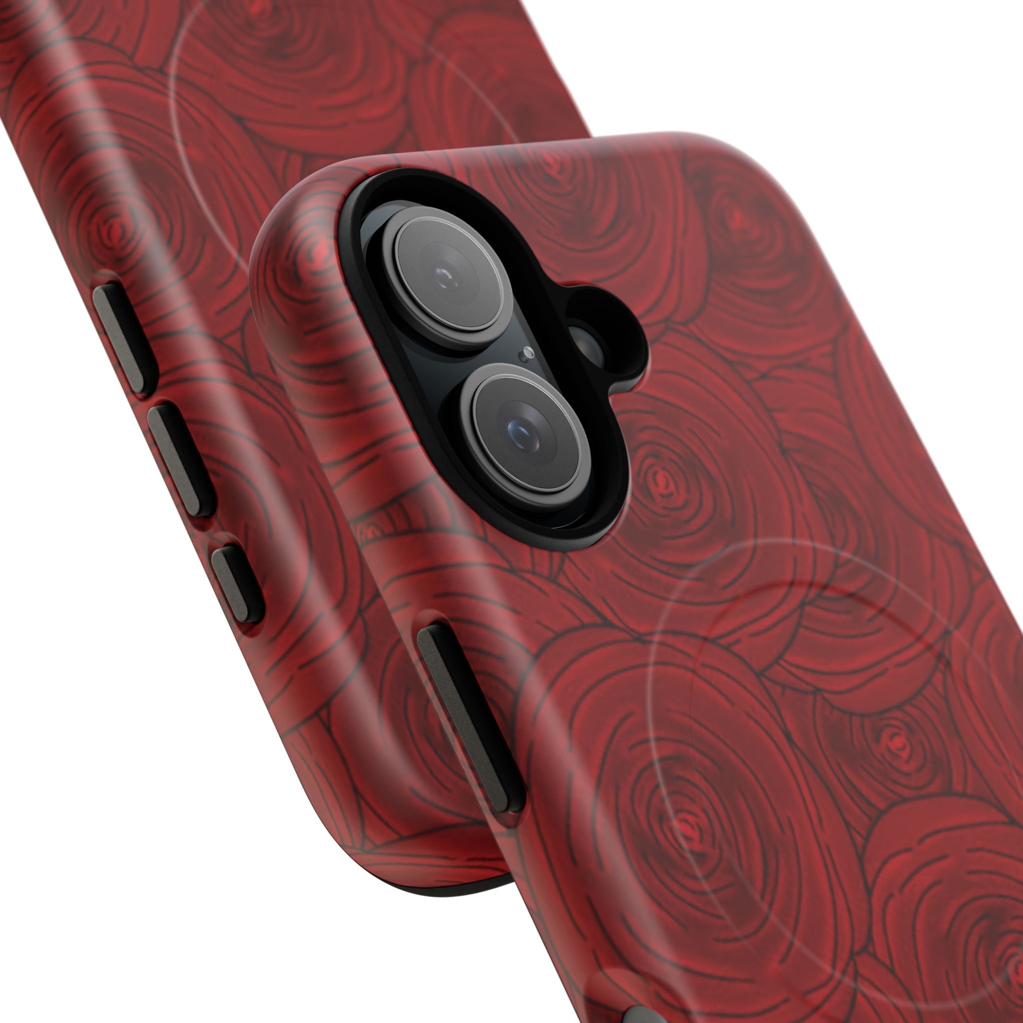 Red Rose Tough Magnetic Phone Case