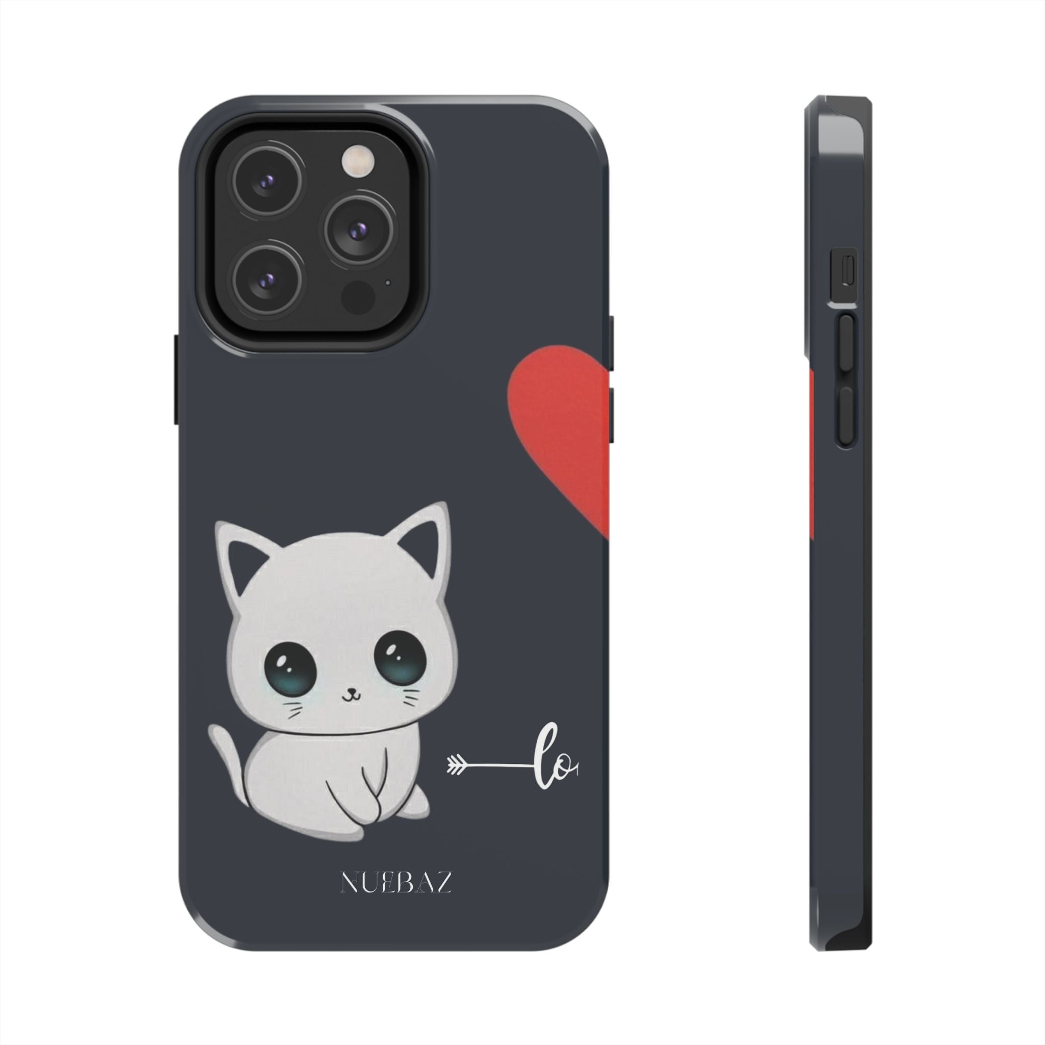 Cute Cat Love Phone Case (Couple Phone Case)