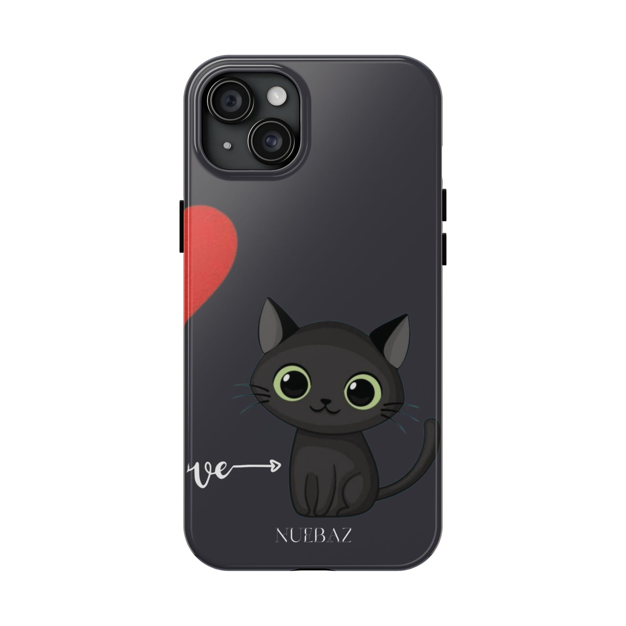 Cute Cat Love Tough Phone Case (Couple Phone Case)