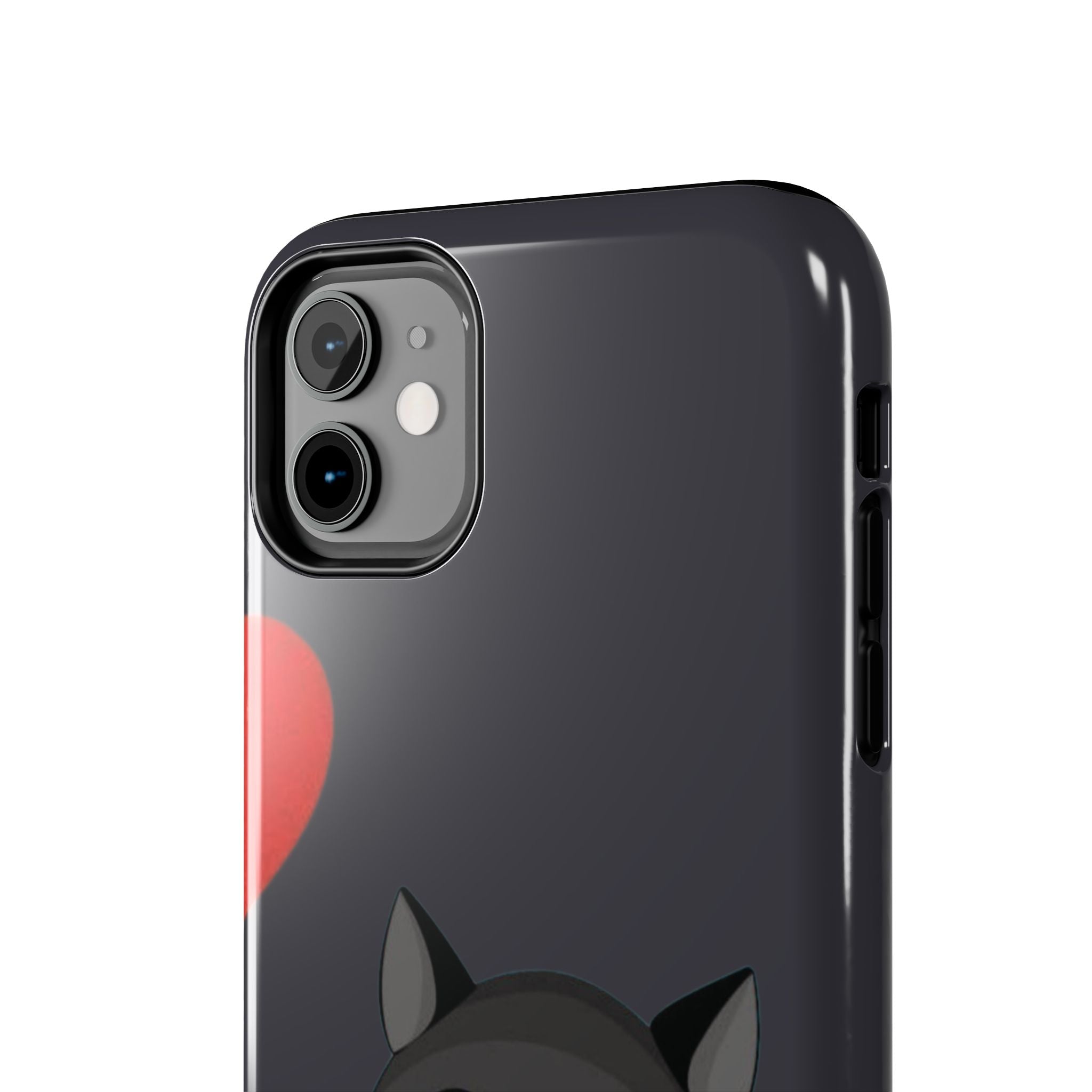 Cute Cat Love Tough Phone Case (Couple Phone Case)