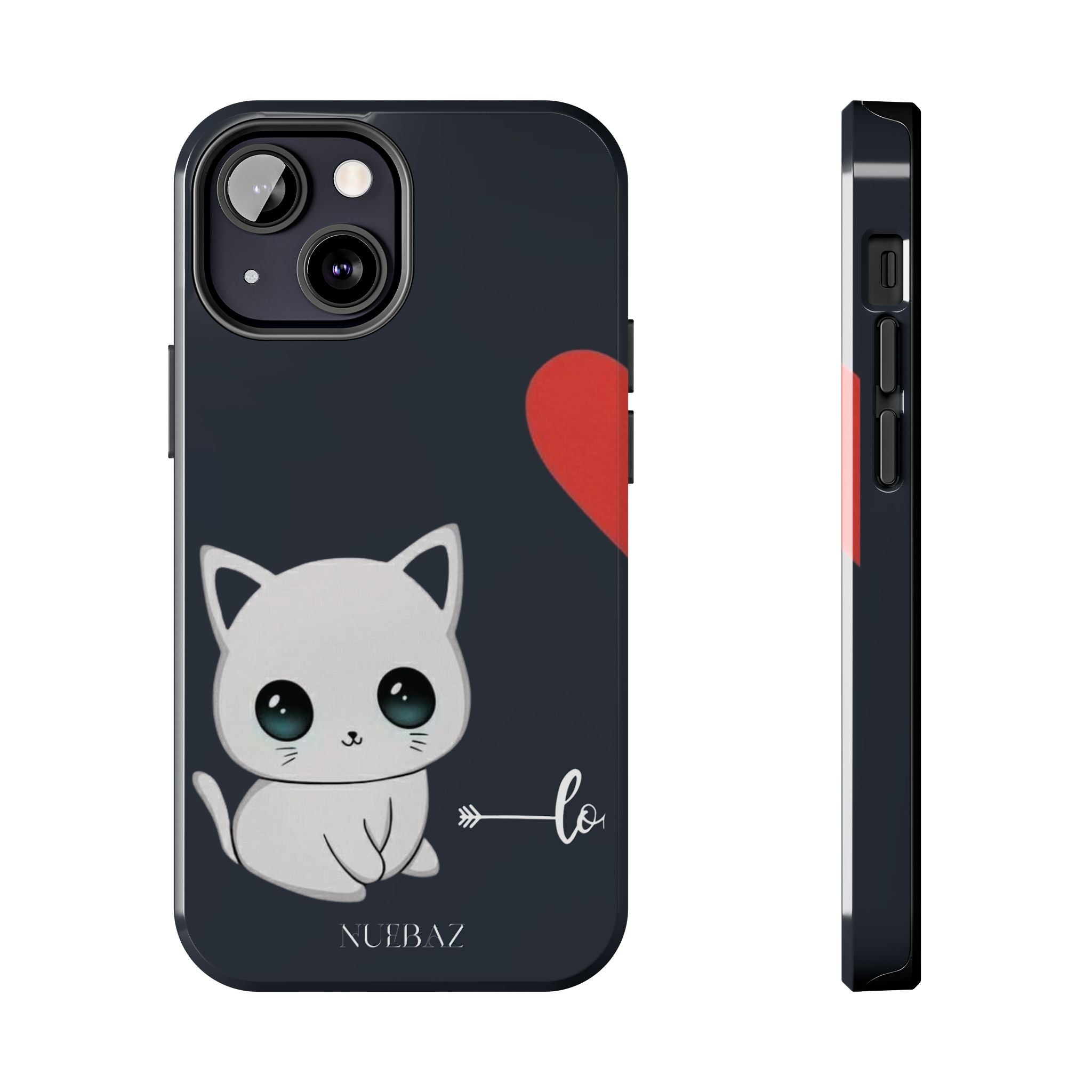 Cute Cat Love Phone Case (Couple Phone Case)