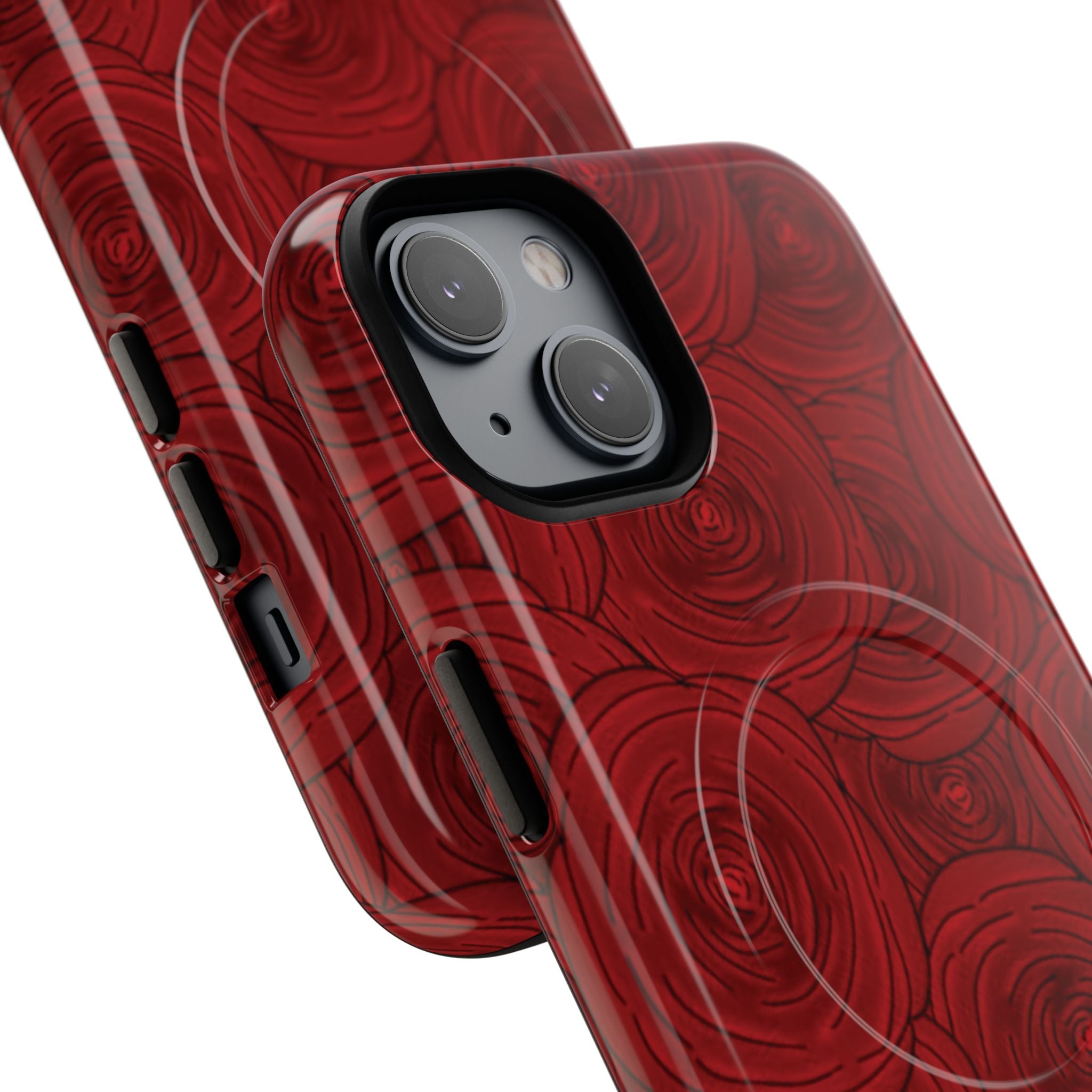 Red Rose Tough Magnetic Phone Case