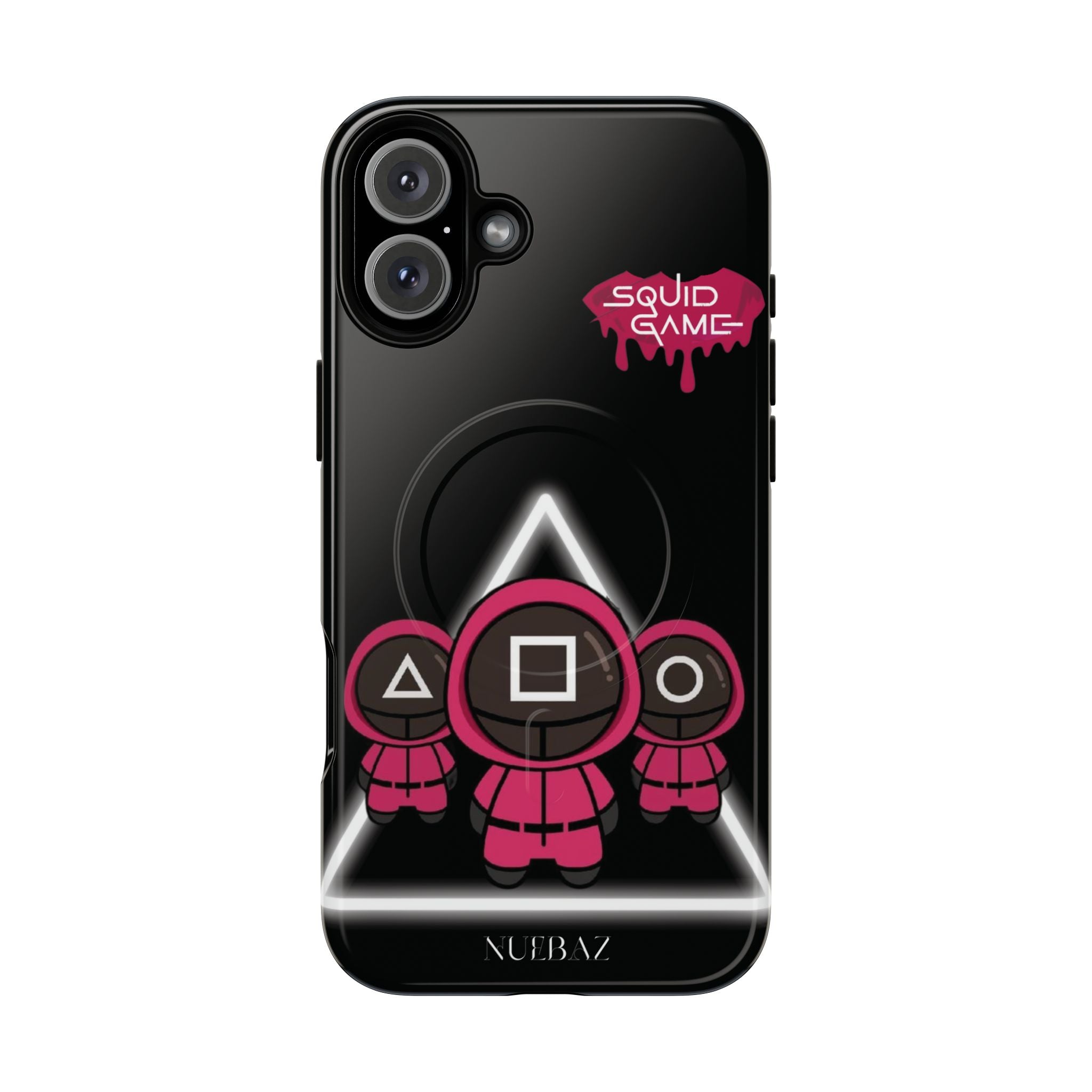 Squid Game Black Tough Magnetic Phone Case