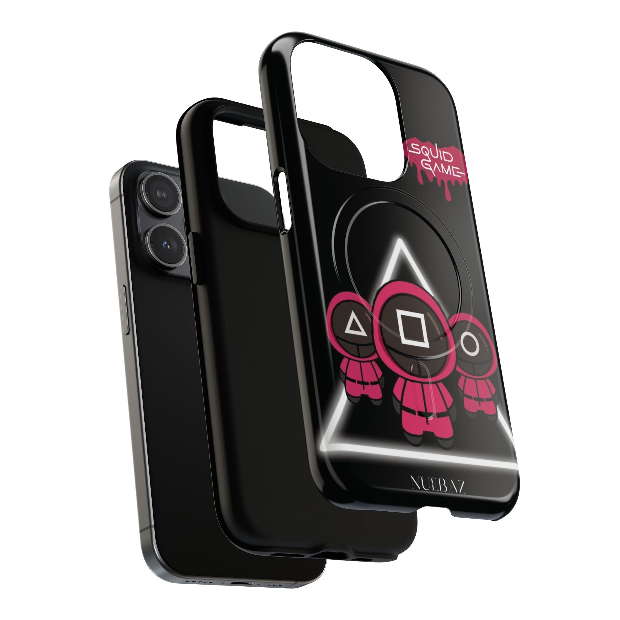 Squid Game Black Tough Magnetic Phone Case