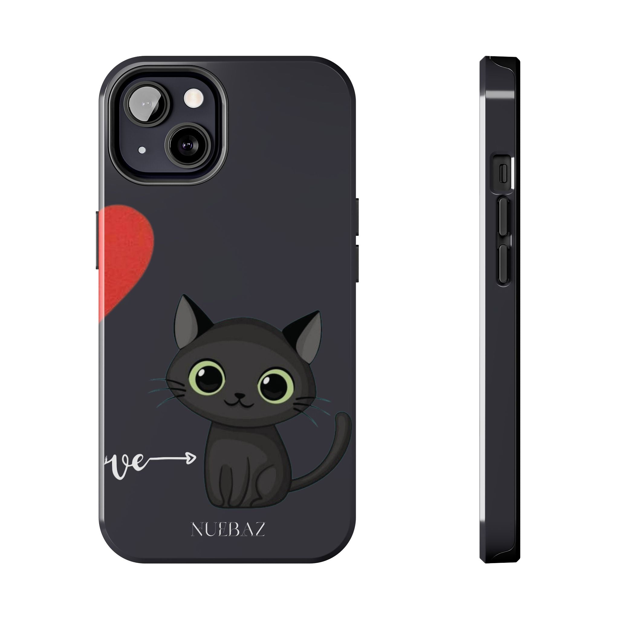 Cute Cat Love Tough Phone Case (Couple Phone Case)