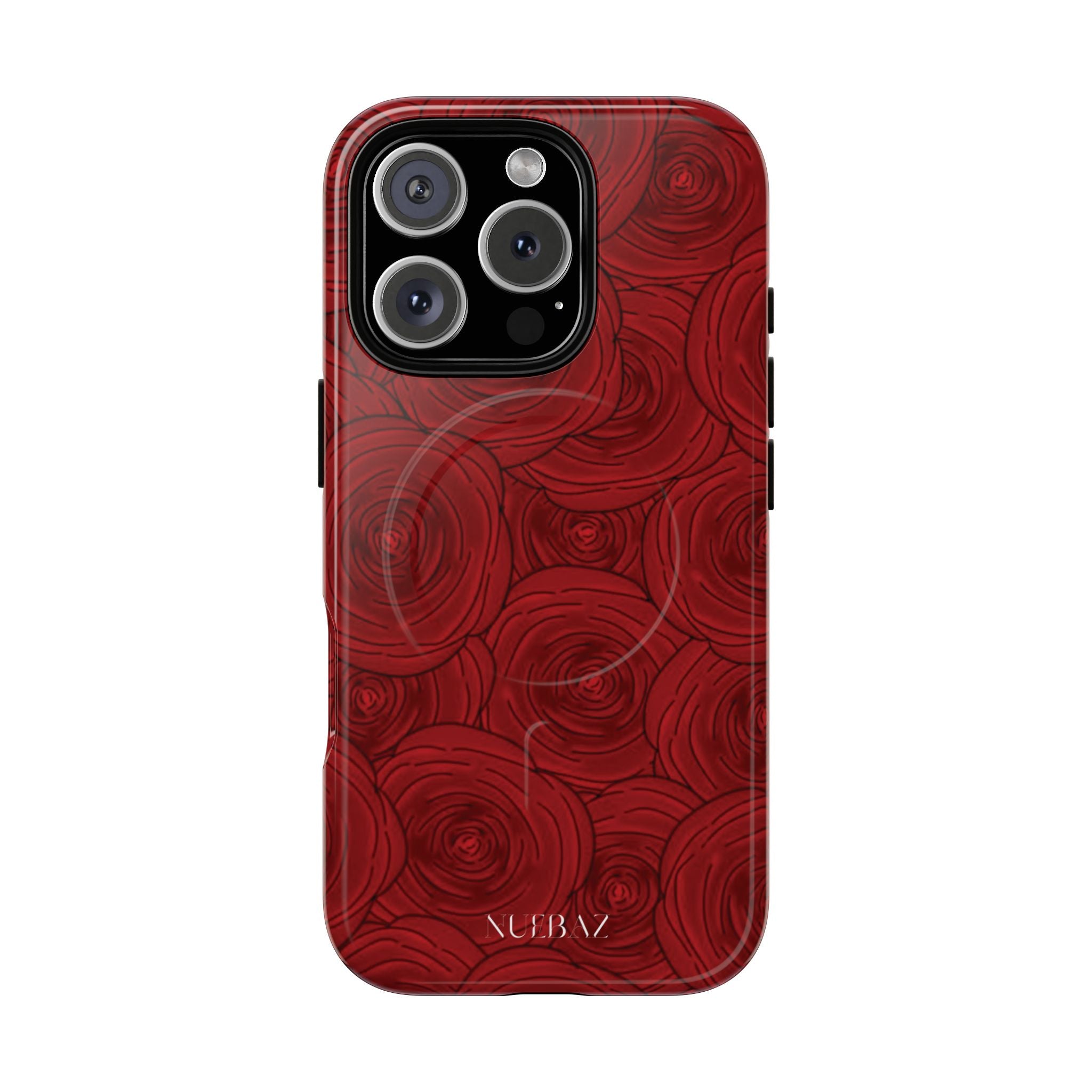 Red Rose Tough Magnetic Phone Case