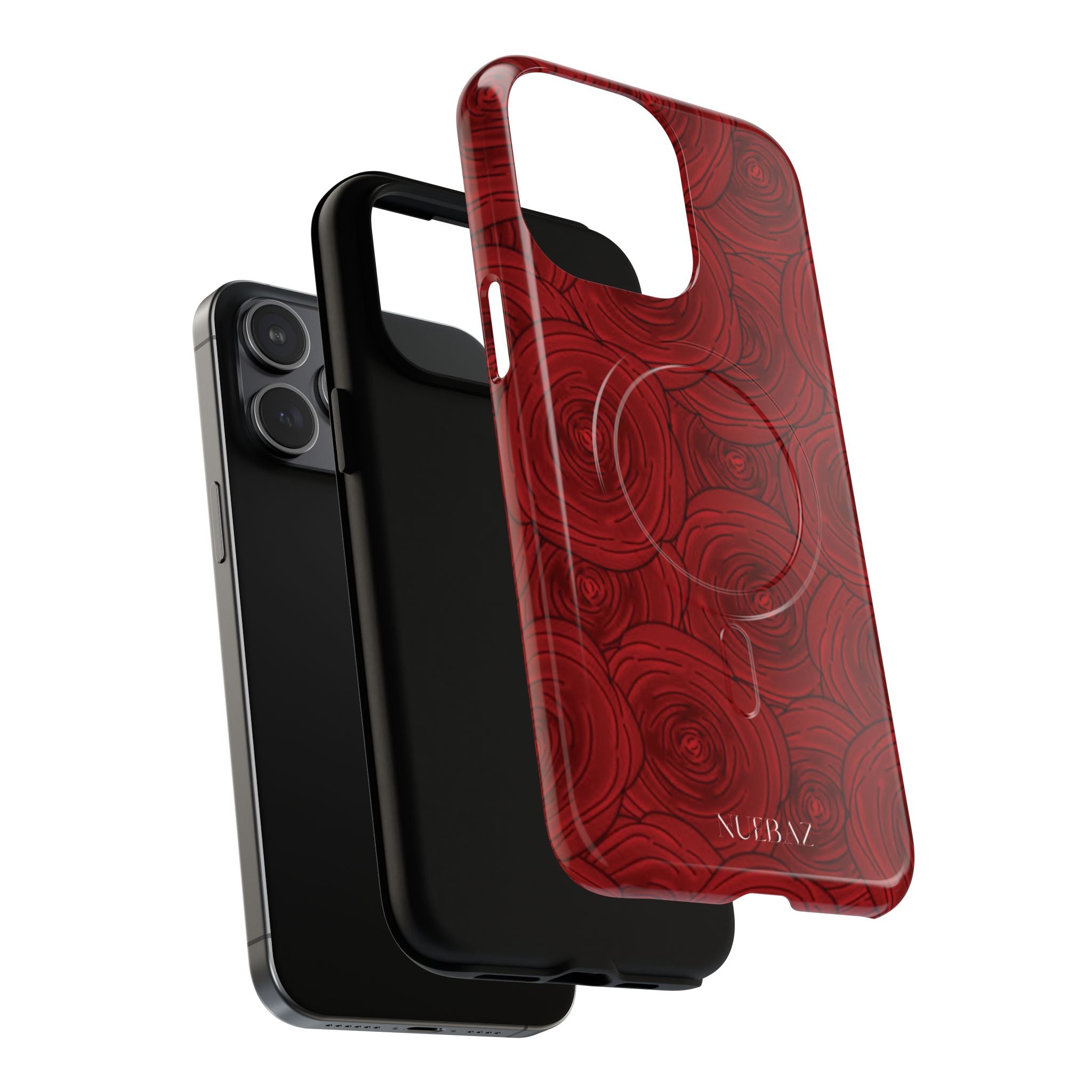 Red Rose Tough Magnetic Phone Case