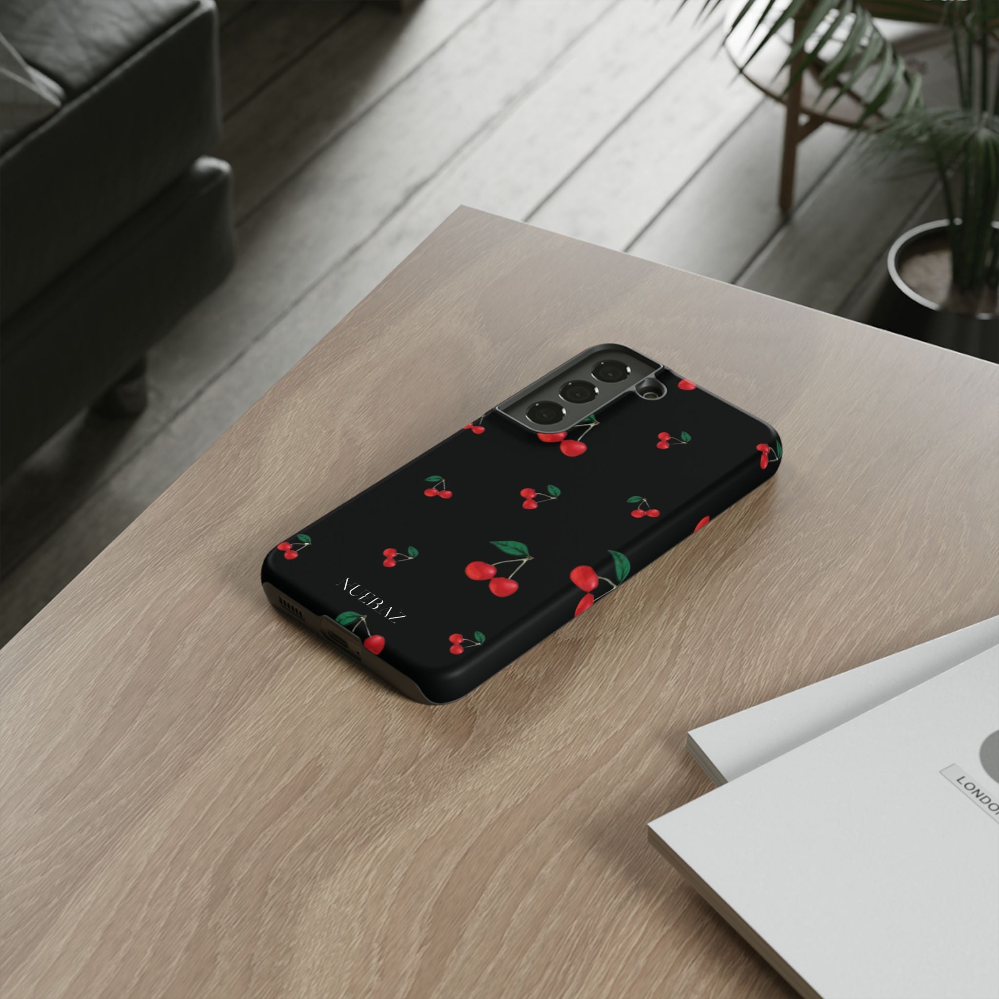 Cherry Pattern Phone Case