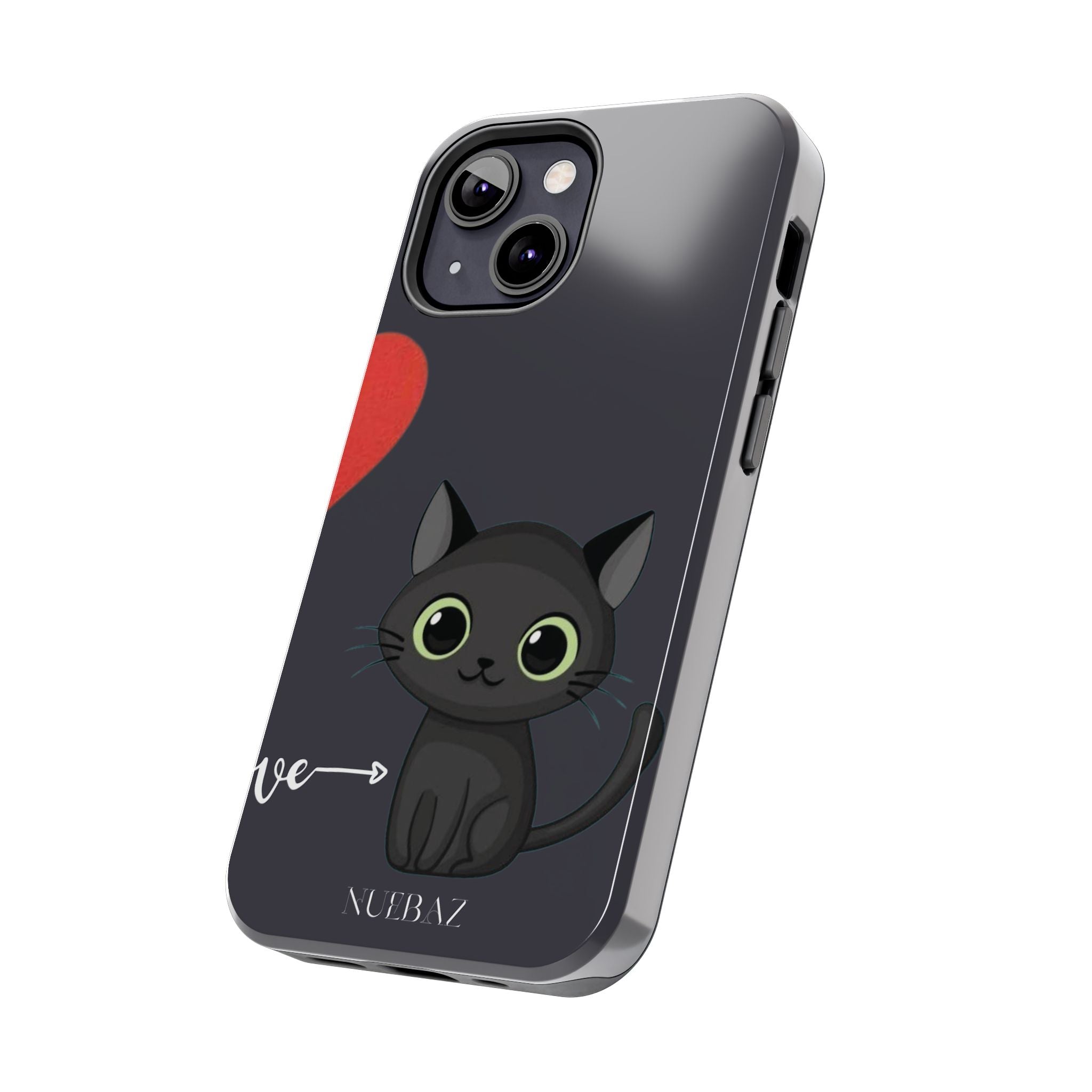 Cute Cat Love Tough Phone Case (Couple Phone Case)