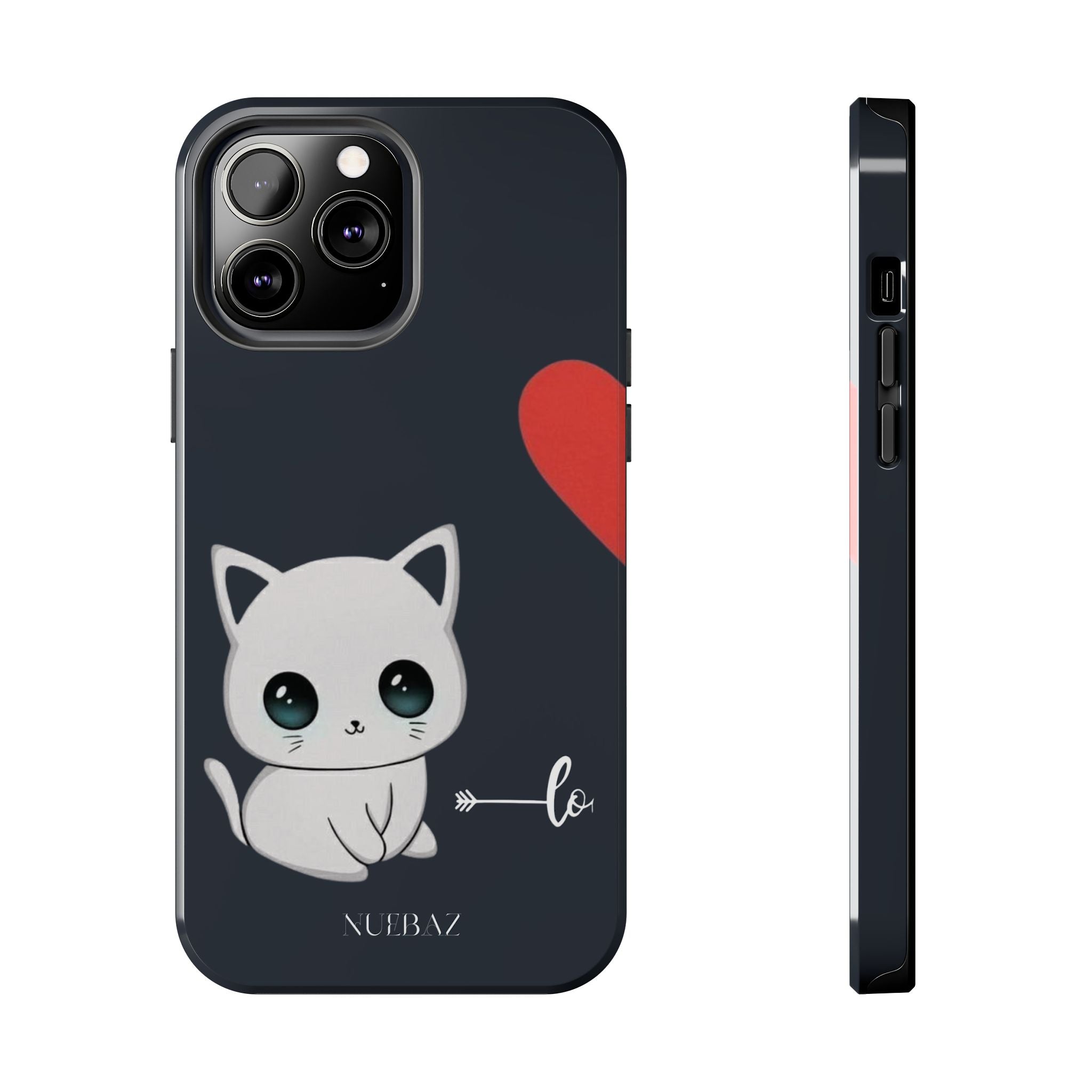 Cute Cat Love Phone Case (Couple Phone Case)