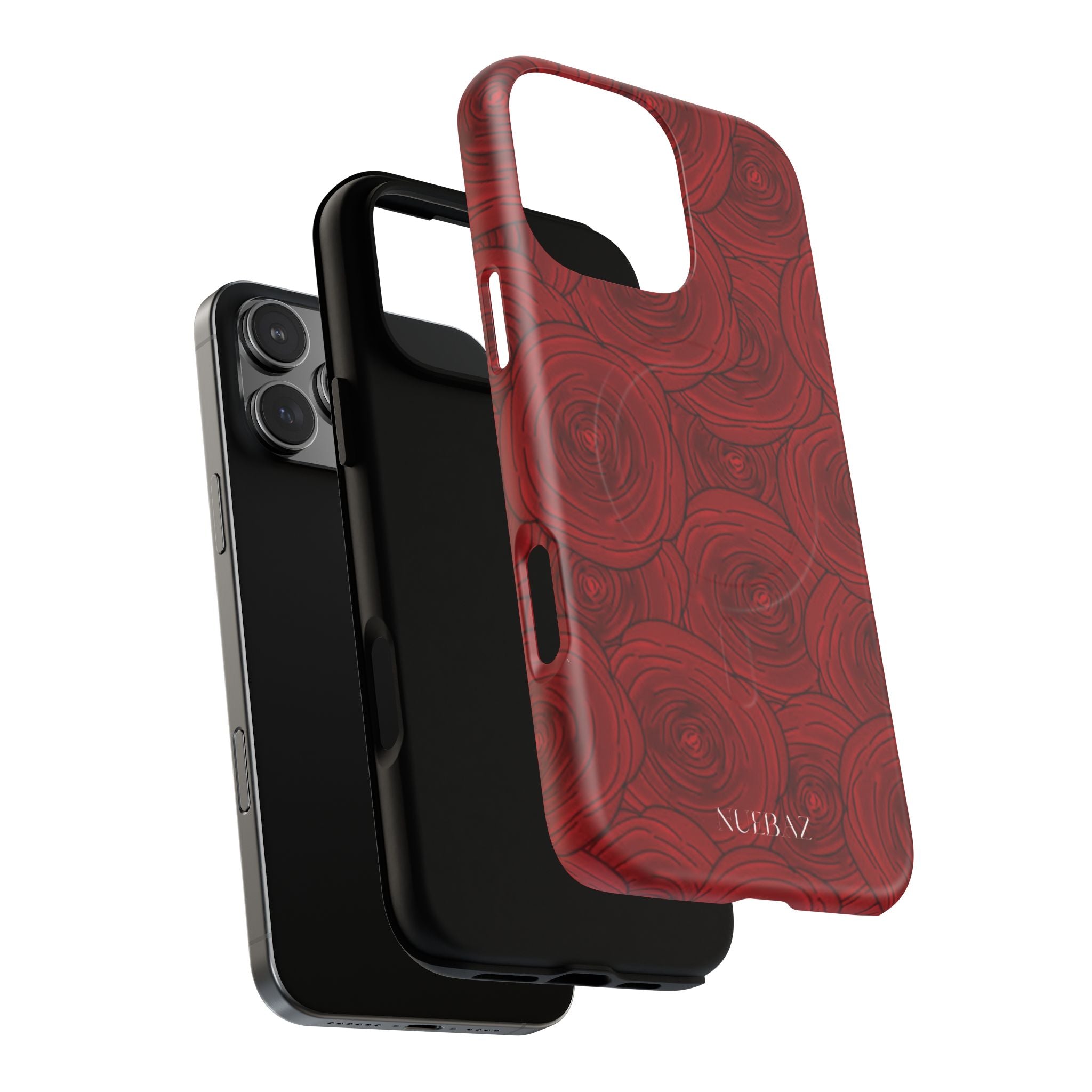 Red Rose Tough Magnetic Phone Case