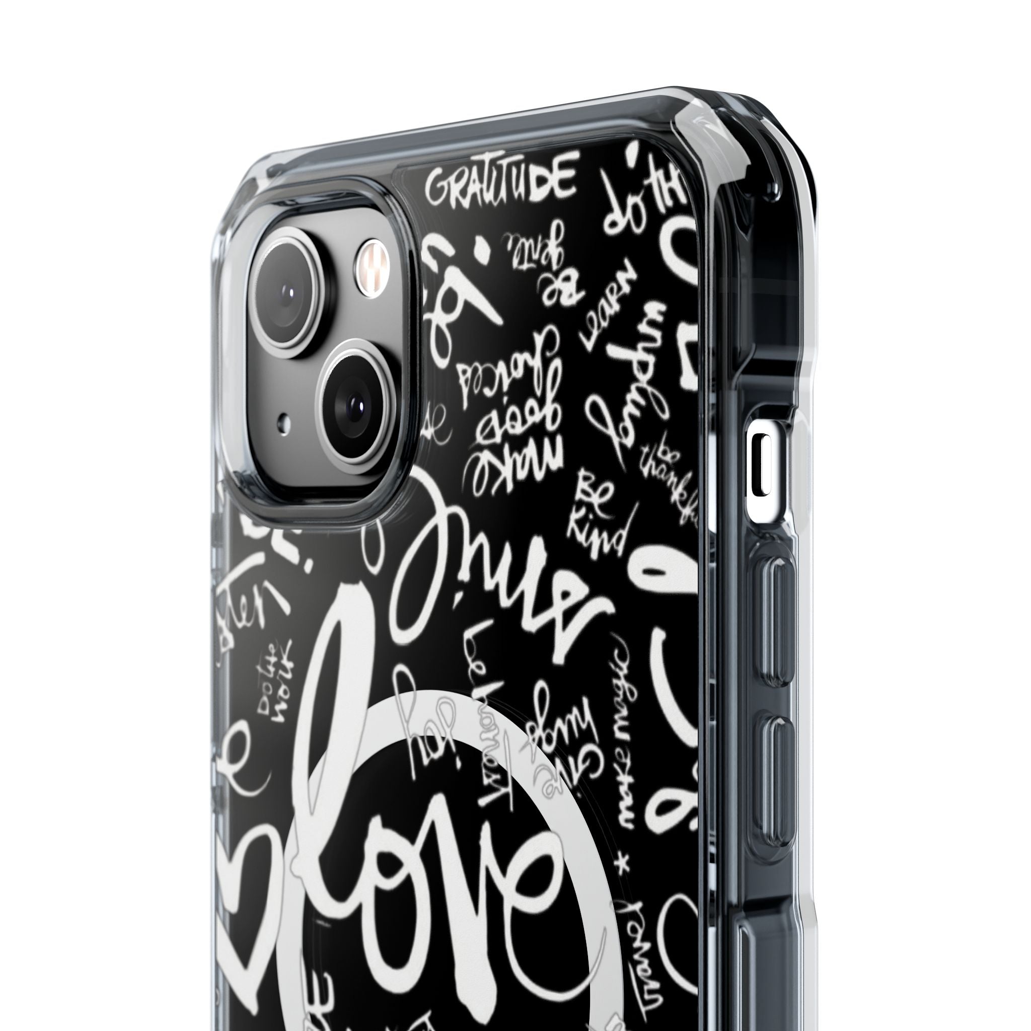 Love & Gratitude Clear Magnetic Phone Case