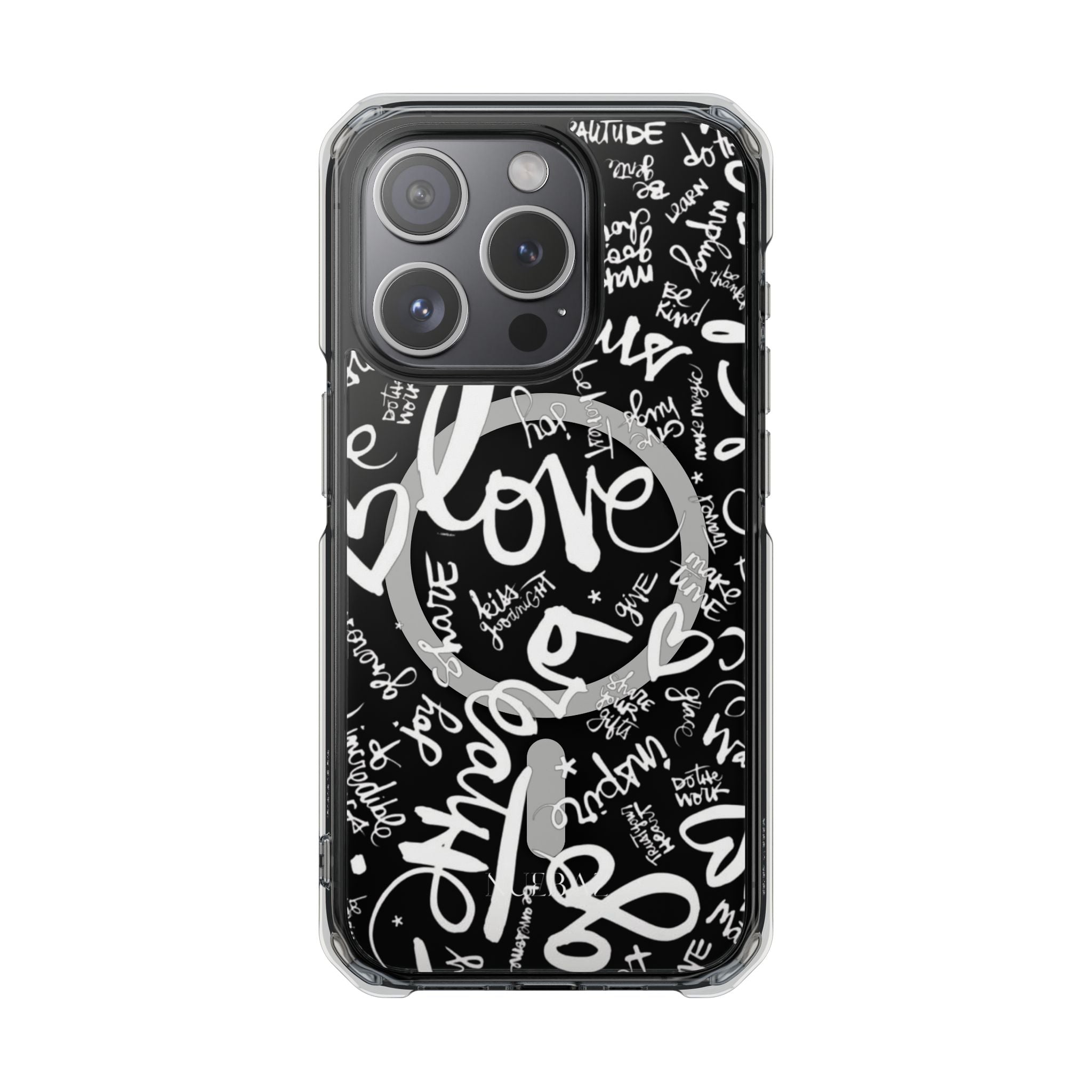 Love & Gratitude Clear Magnetic Phone Case