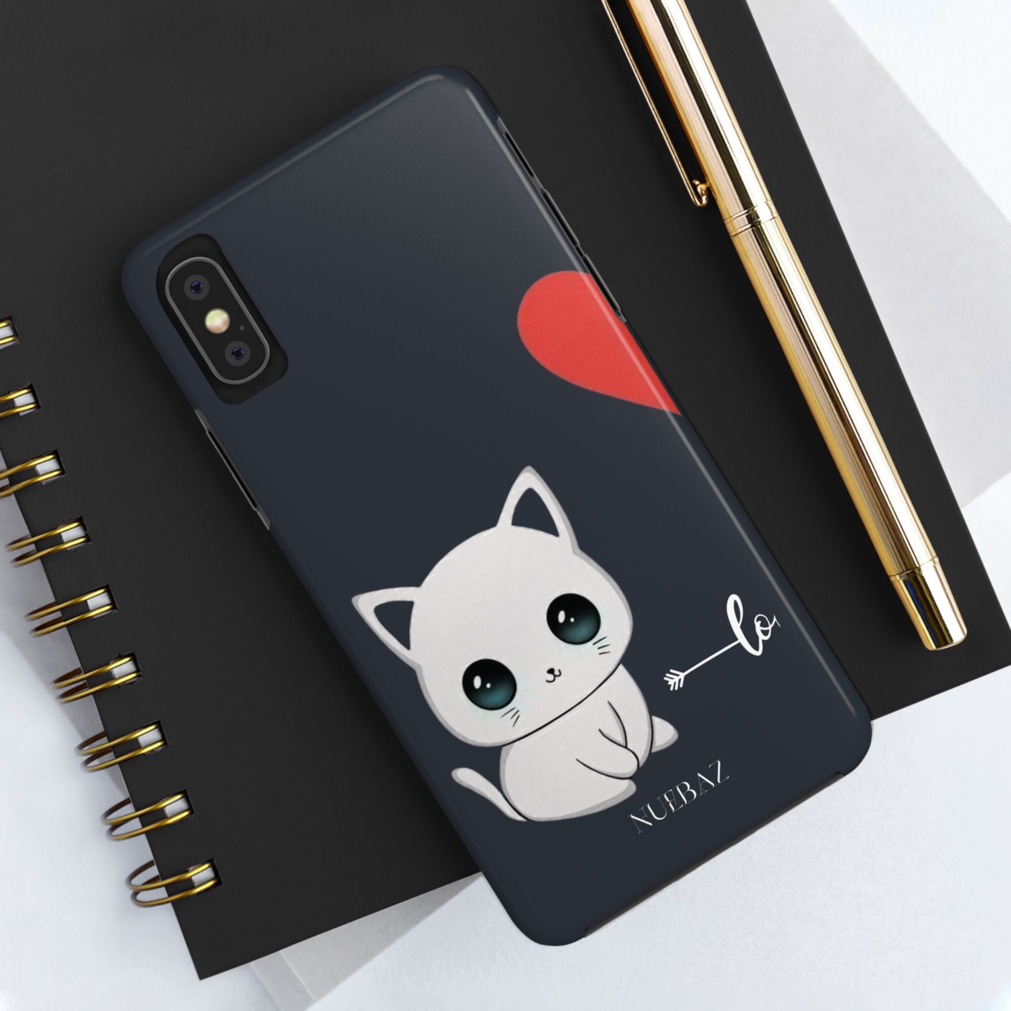 Cute Cat Love Phone Case (Couple Phone Case)