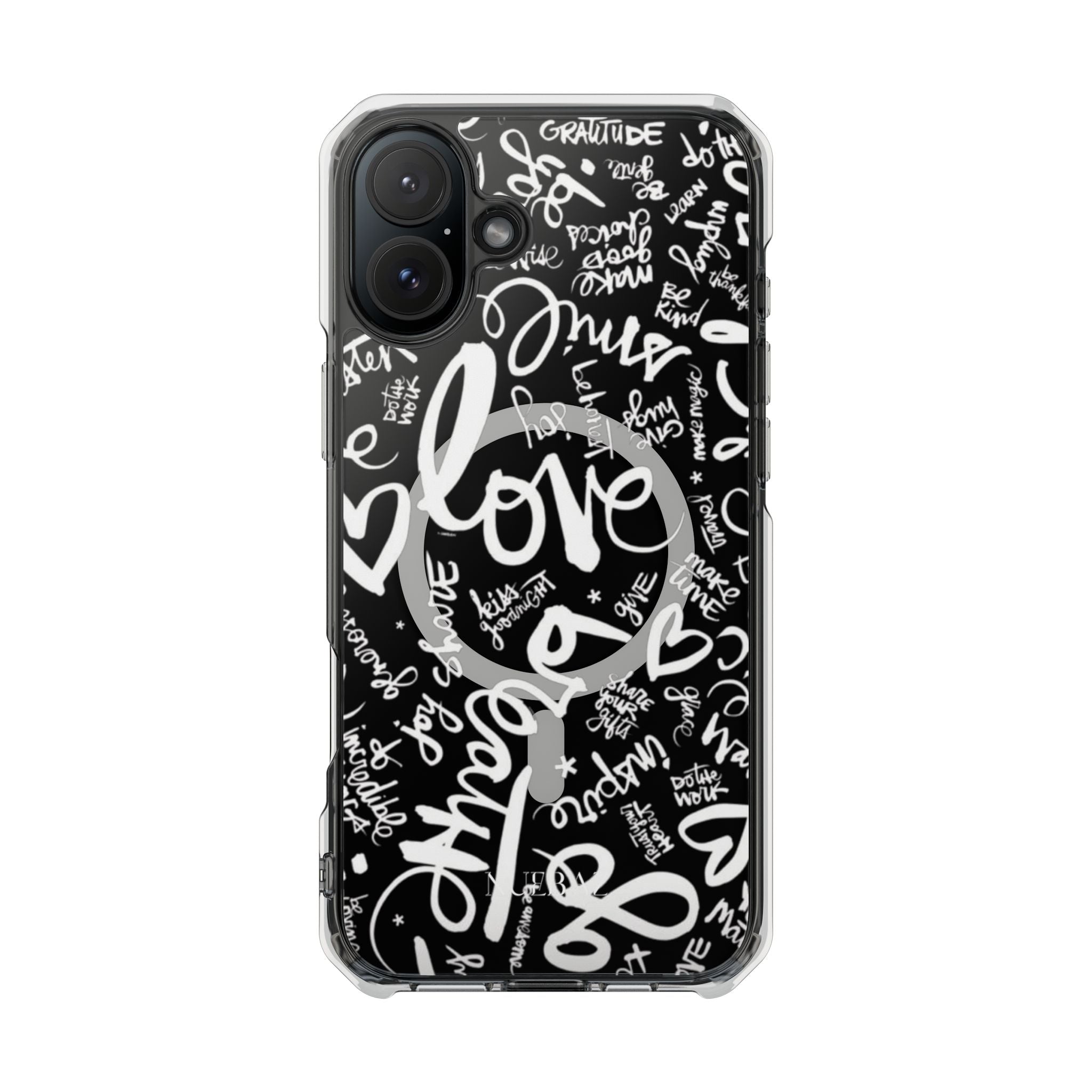 Love & Gratitude Clear Magnetic Phone Case