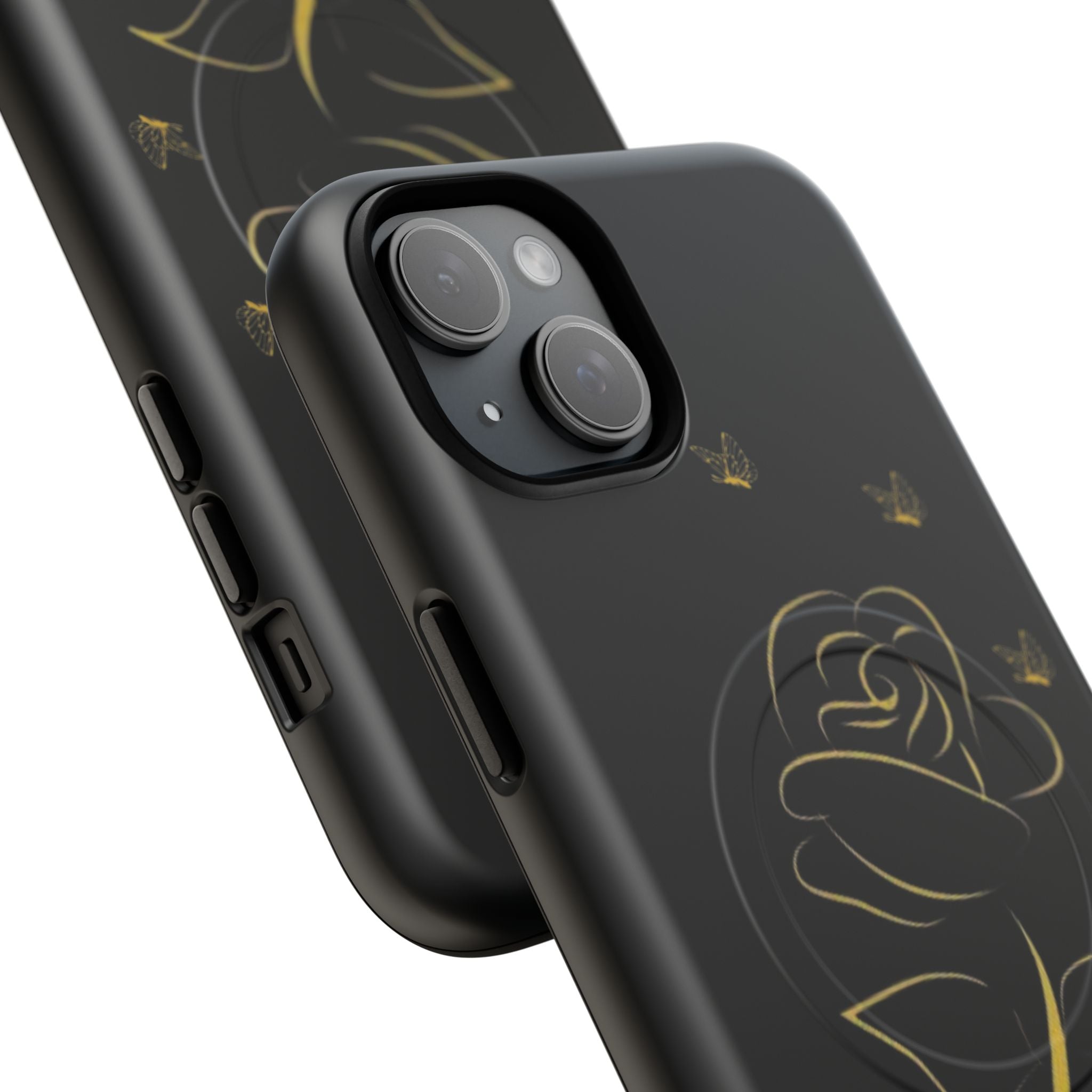 Gold Rose Magnetic Phone Case