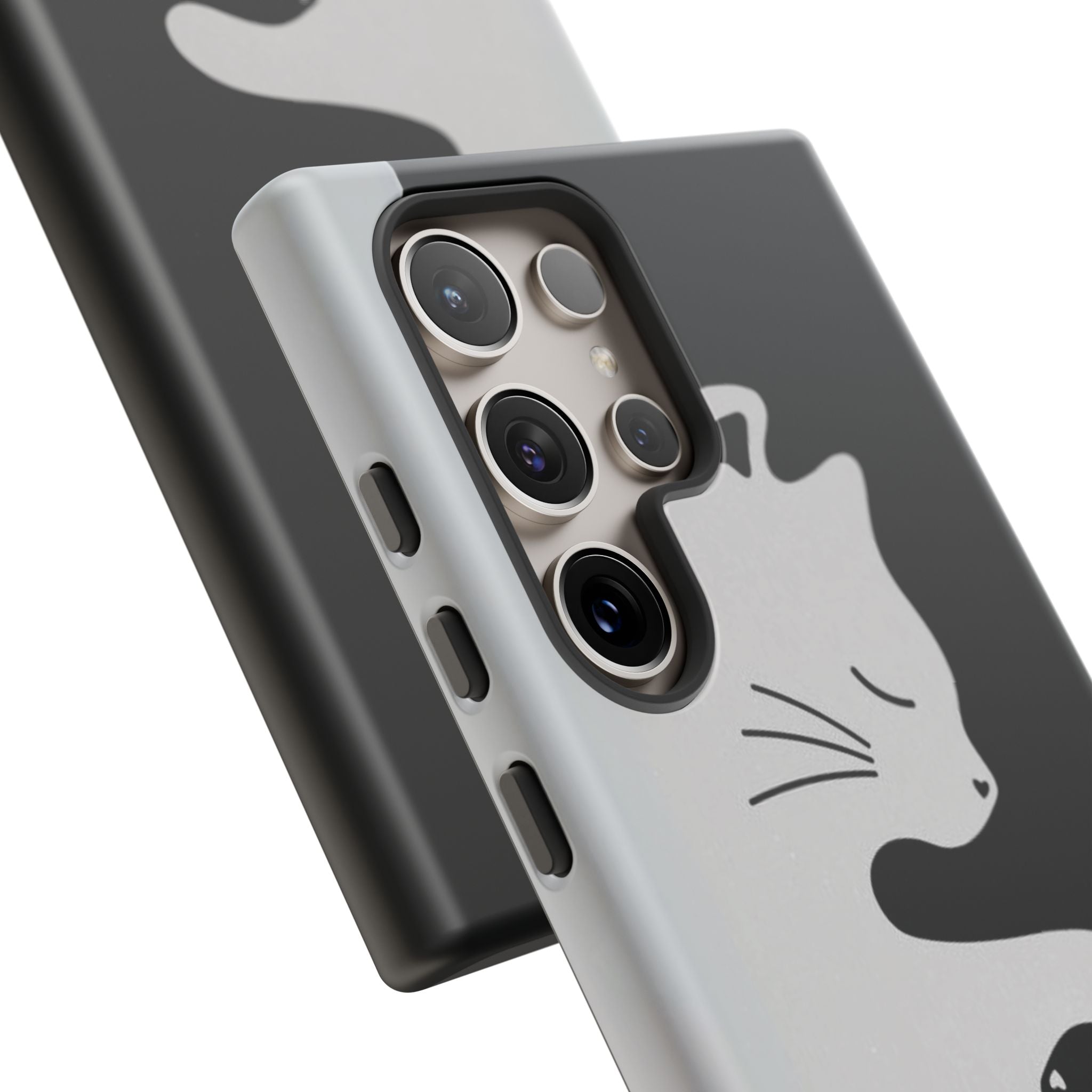 Black & White Cat Phone Case