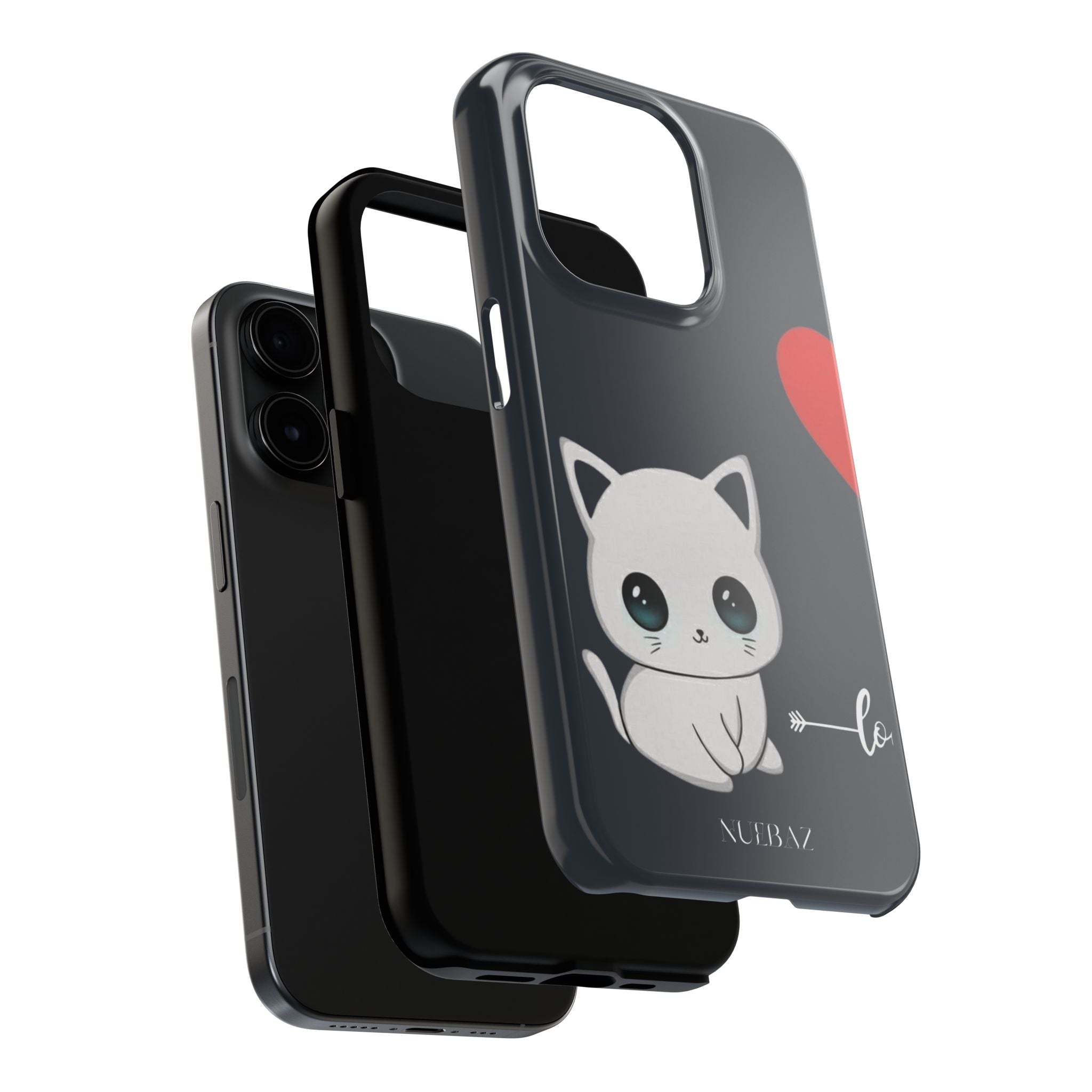 Cute Cat Love Phone Case (Couple Phone Case)