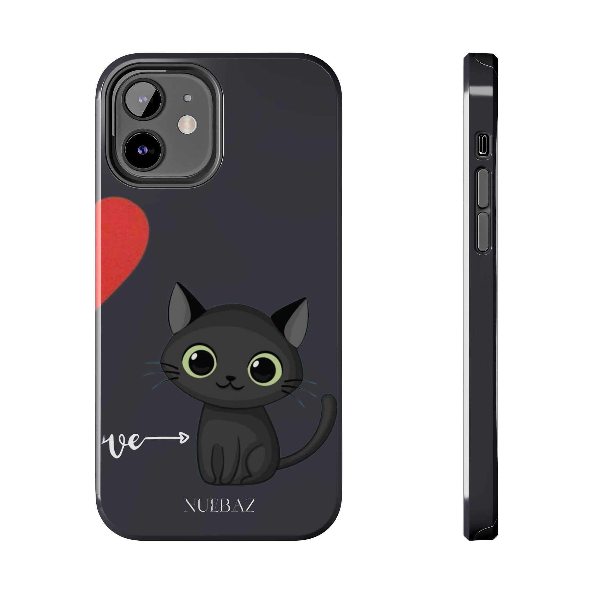 Cute Cat Love Tough Phone Case (Couple Phone Case)