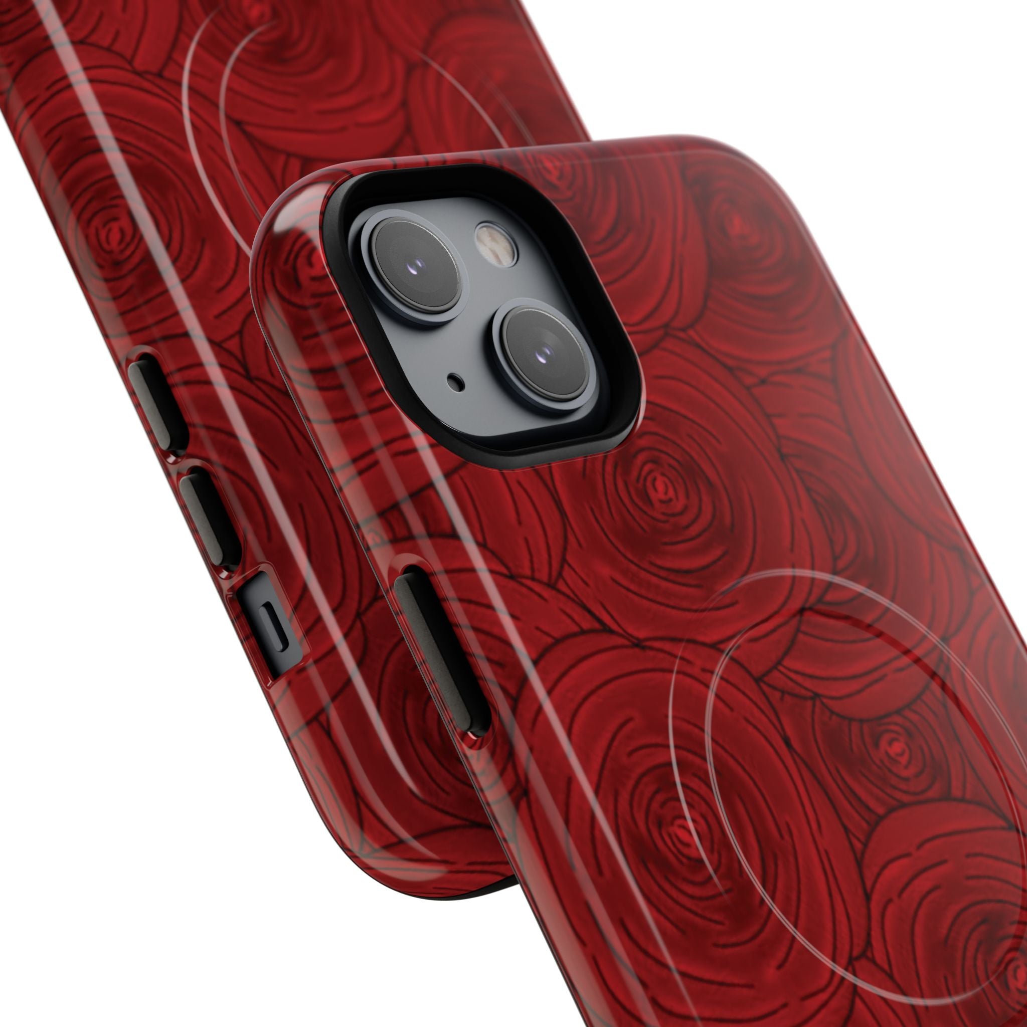 Red Rose Tough Magnetic Phone Case