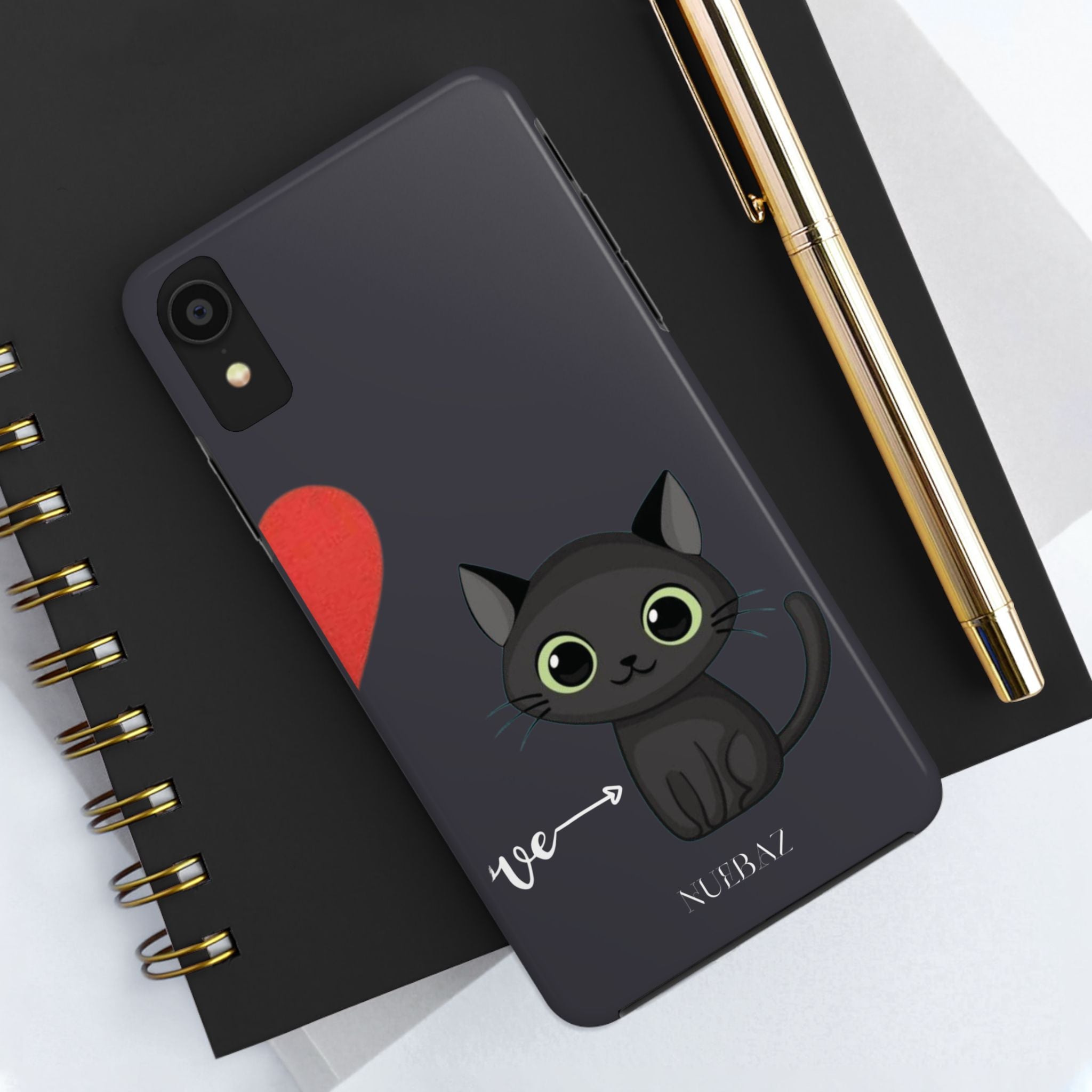 Cute Cat Love Tough Phone Case (Couple Phone Case)