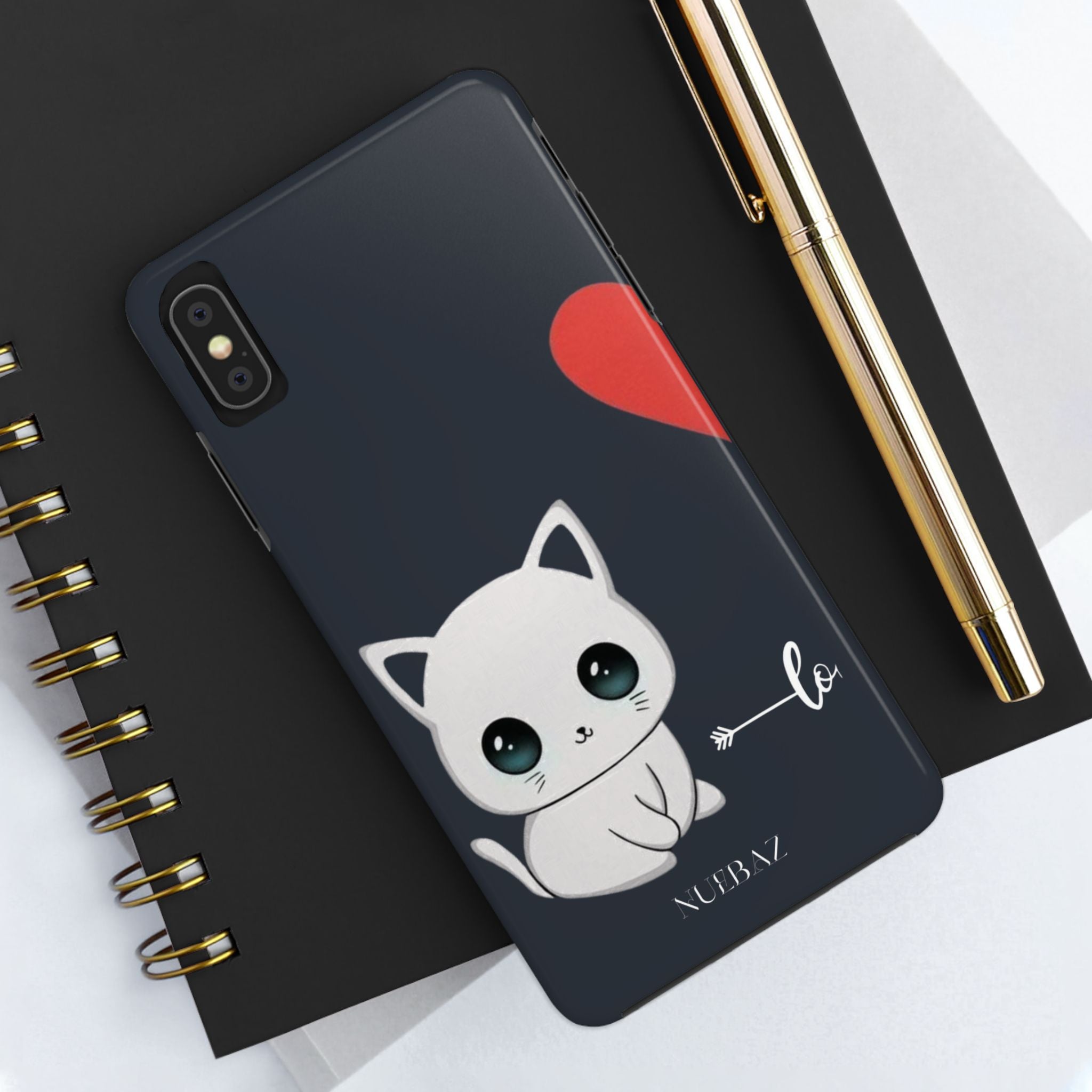 Cute Cat Love Phone Case (Couple Phone Case)