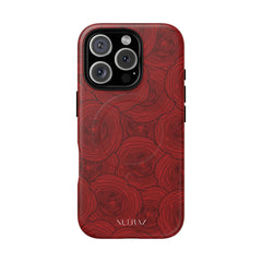 Red Rose Tough Magnetic Phone Case