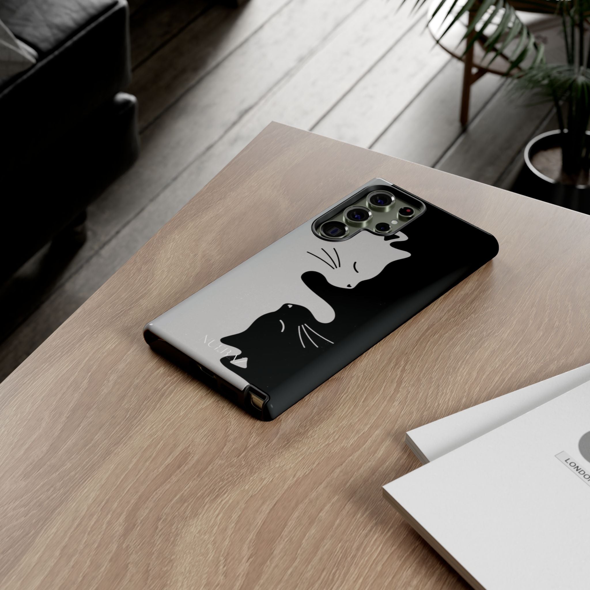 Black & White Cat Phone Case