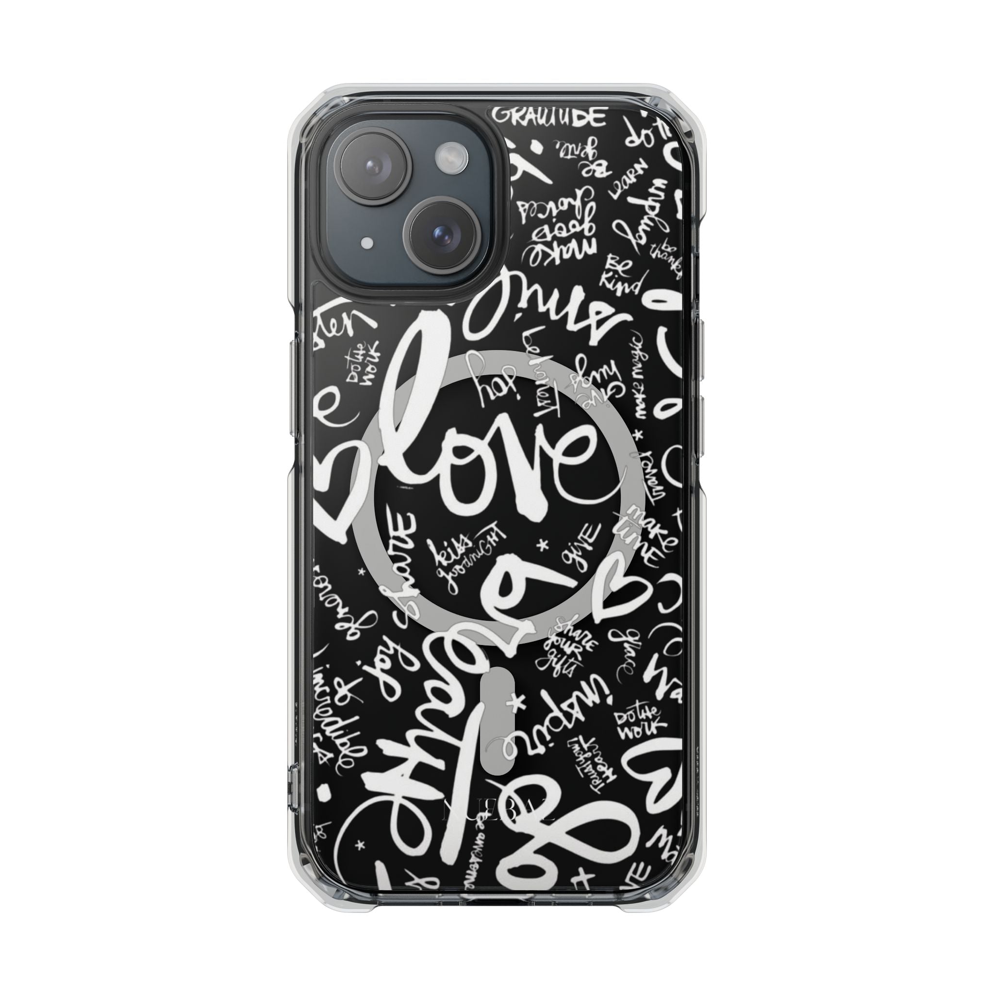 Love & Gratitude Clear Magnetic Phone Case