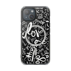 Love & Gratitude Clear Magnetic Phone Case