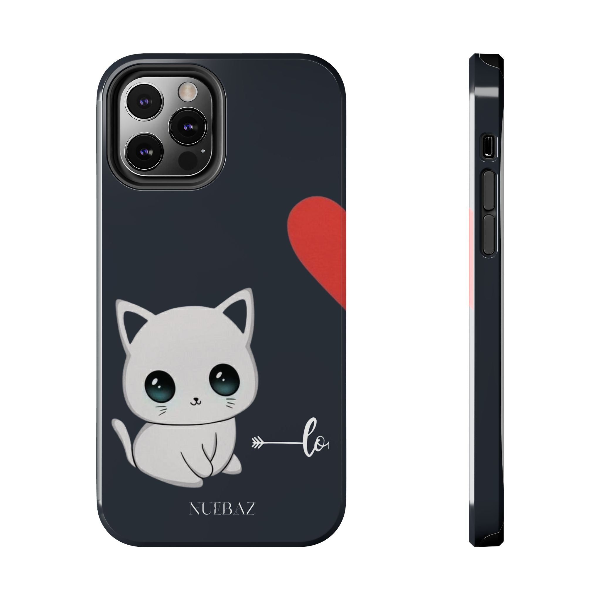 Cute Cat Love Phone Case (Couple Phone Case)