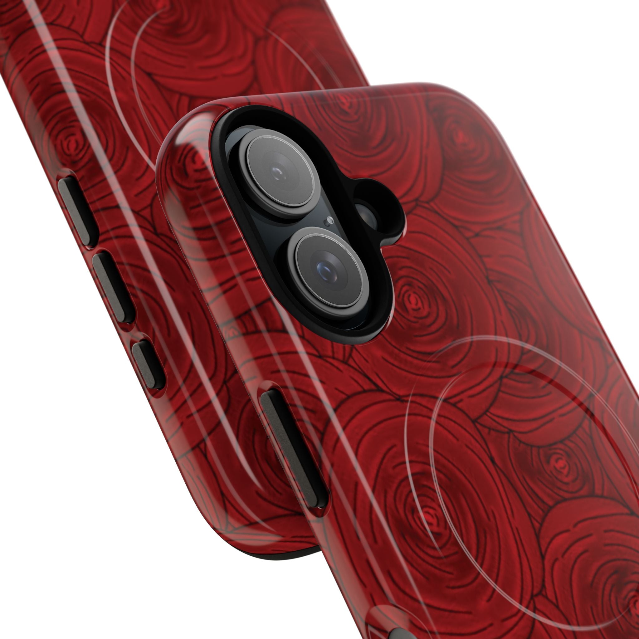 Red Rose Tough Magnetic Phone Case