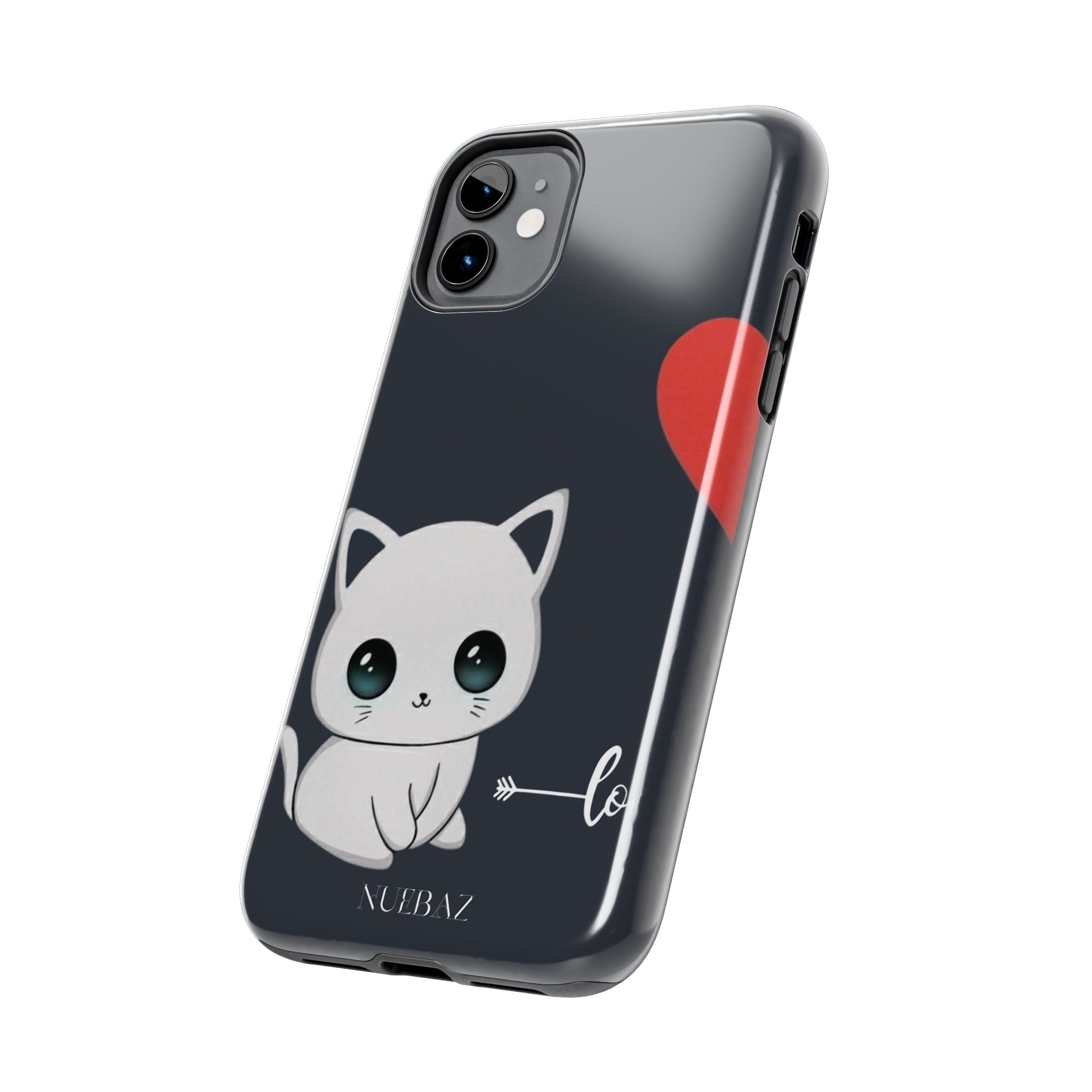 Cute Cat Love Phone Case (Couple Phone Case)