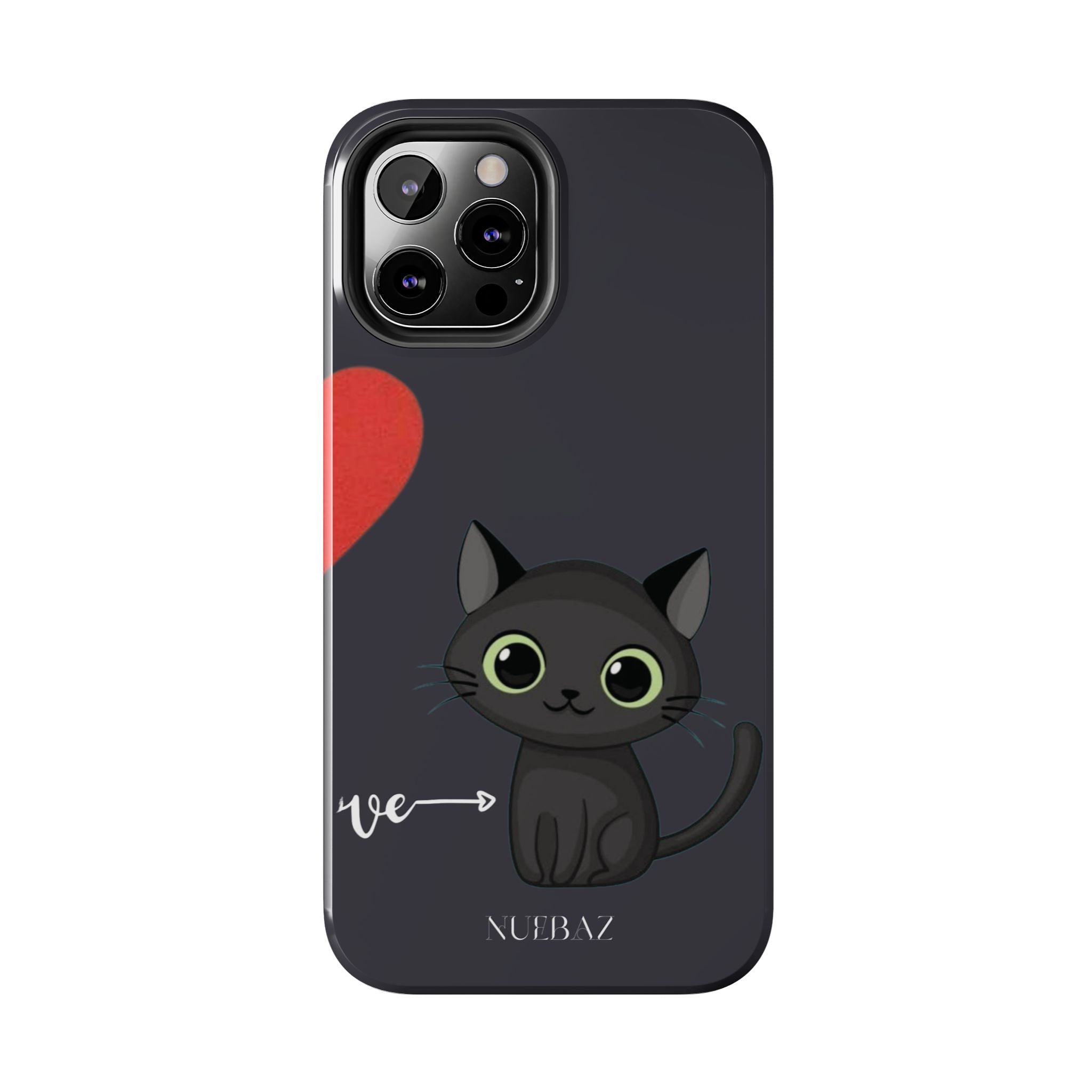 Cute Cat Love Tough Phone Case (Couple Phone Case)