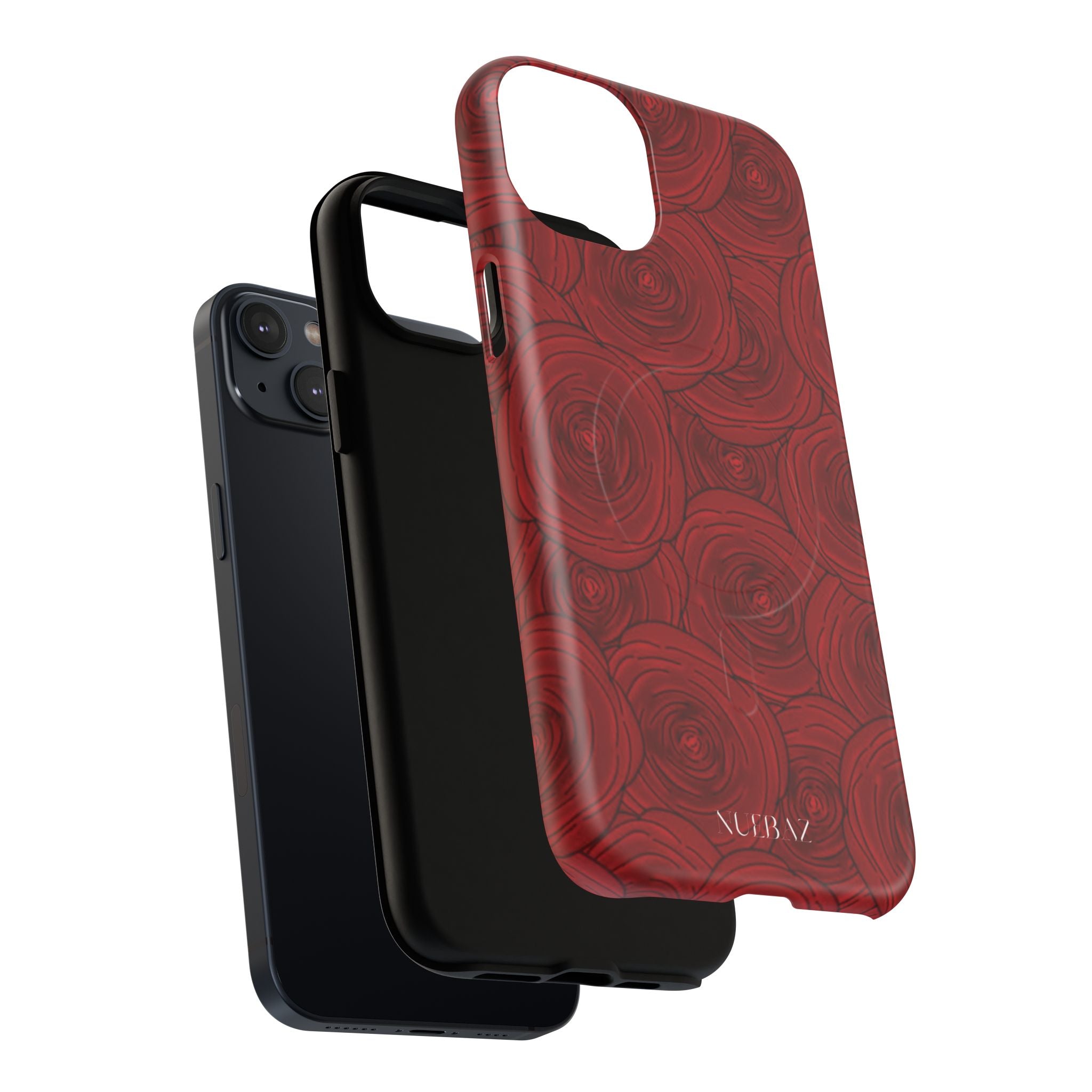 Red Rose Tough Magnetic Phone Case