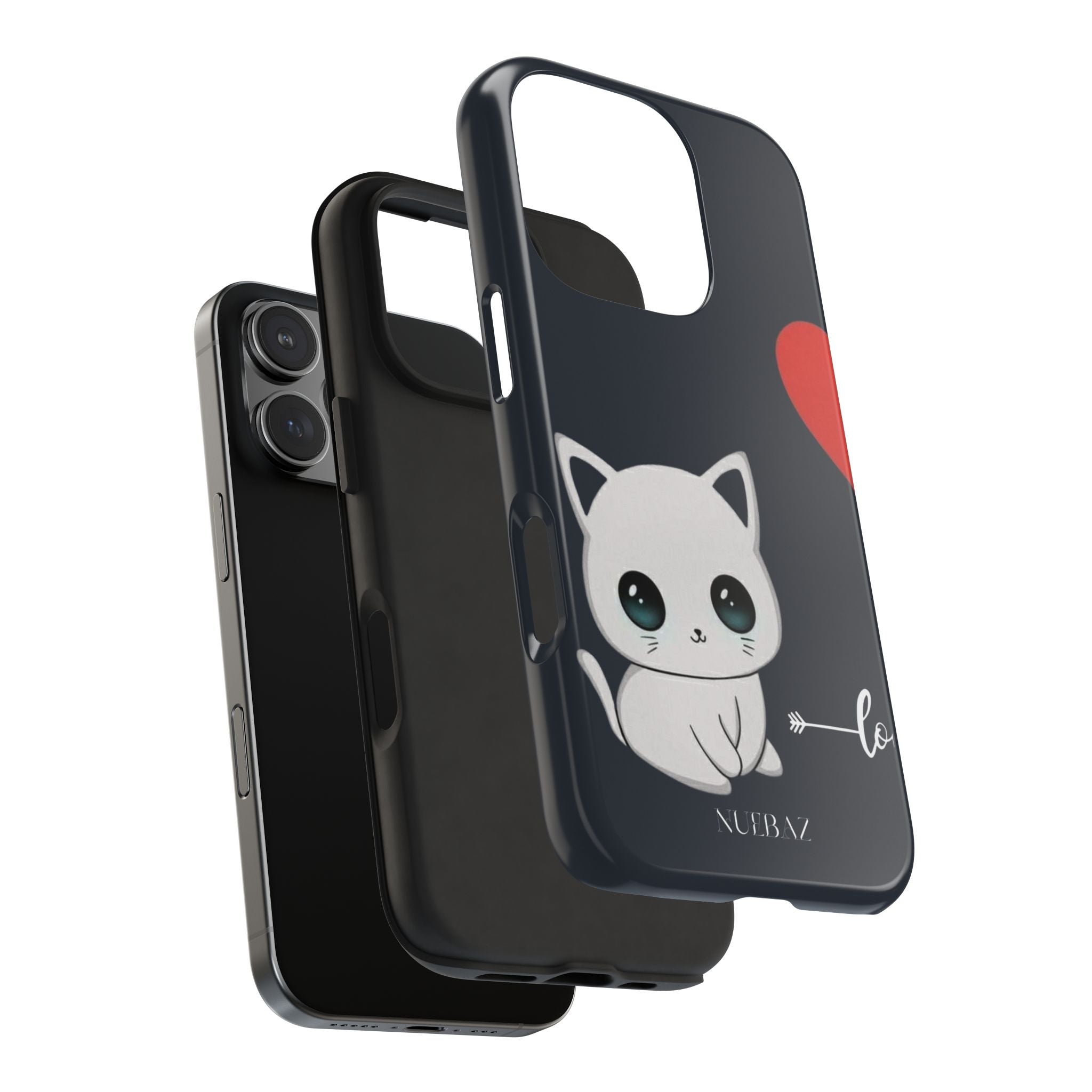 Cute Cat Love Phone Case (Couple Phone Case)