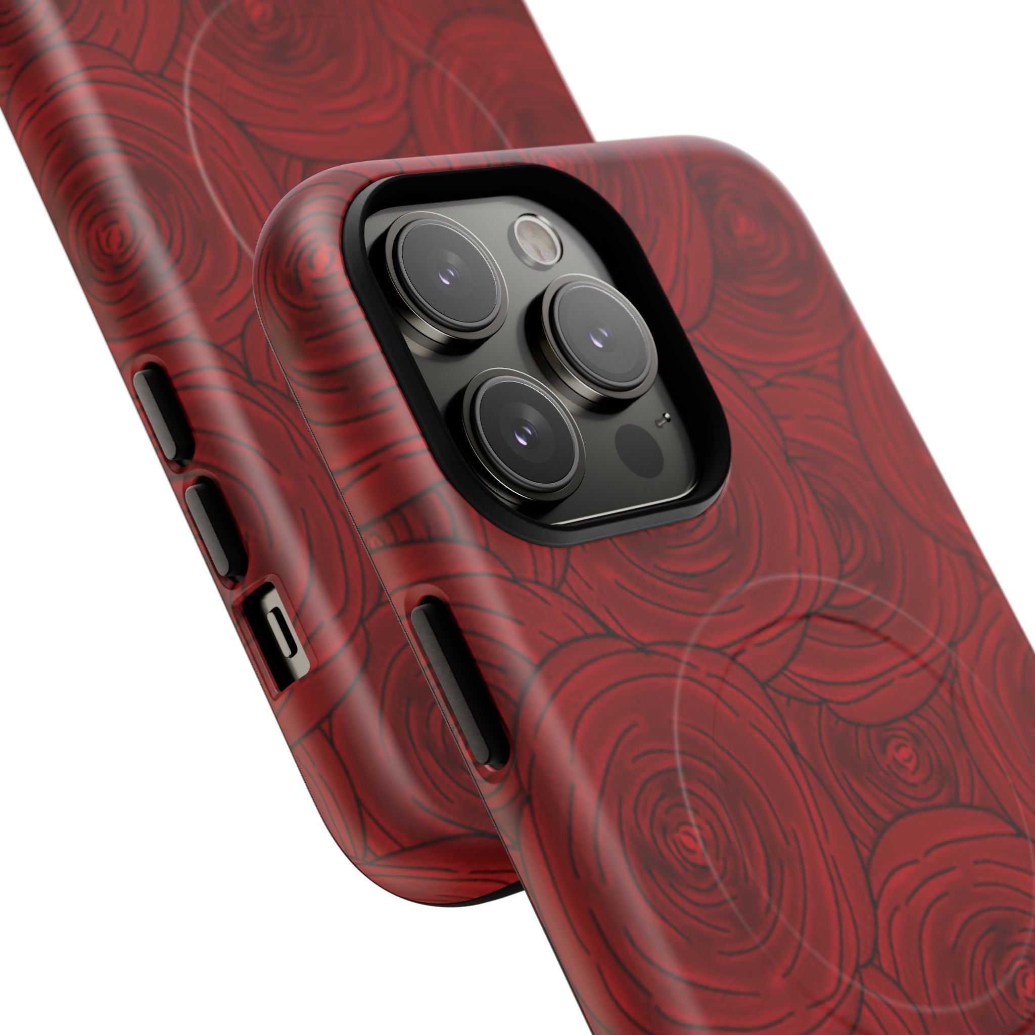 Red Rose Tough Magnetic Phone Case