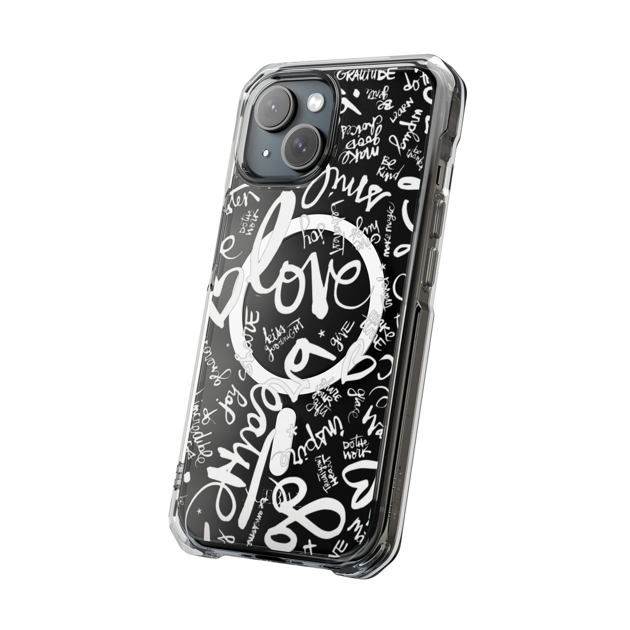 Love & Gratitude Clear Magnetic Phone Case