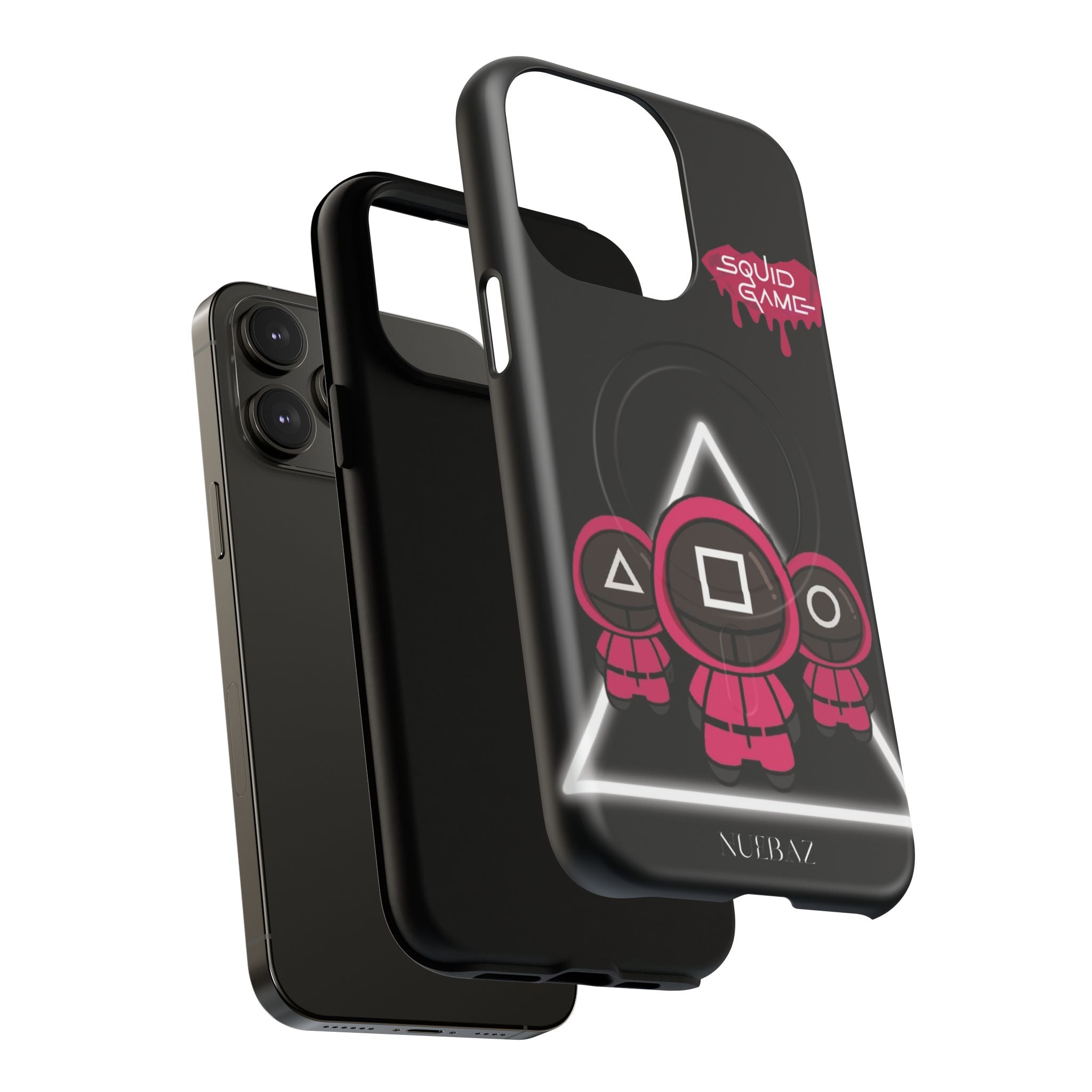 Squid Game Black Tough Magnetic Phone Case