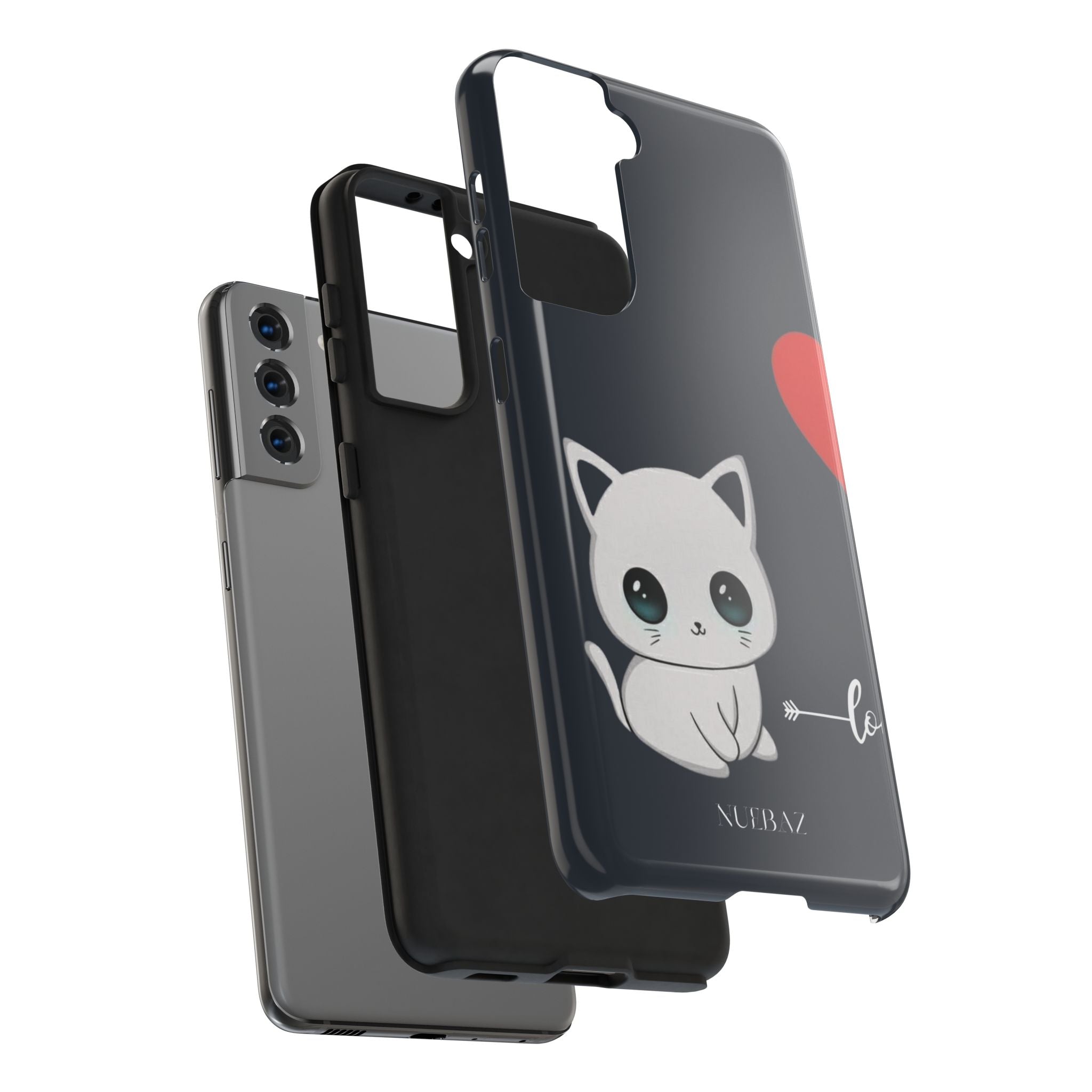 Cute Cat Love Phone Case (Couple Phone Case)